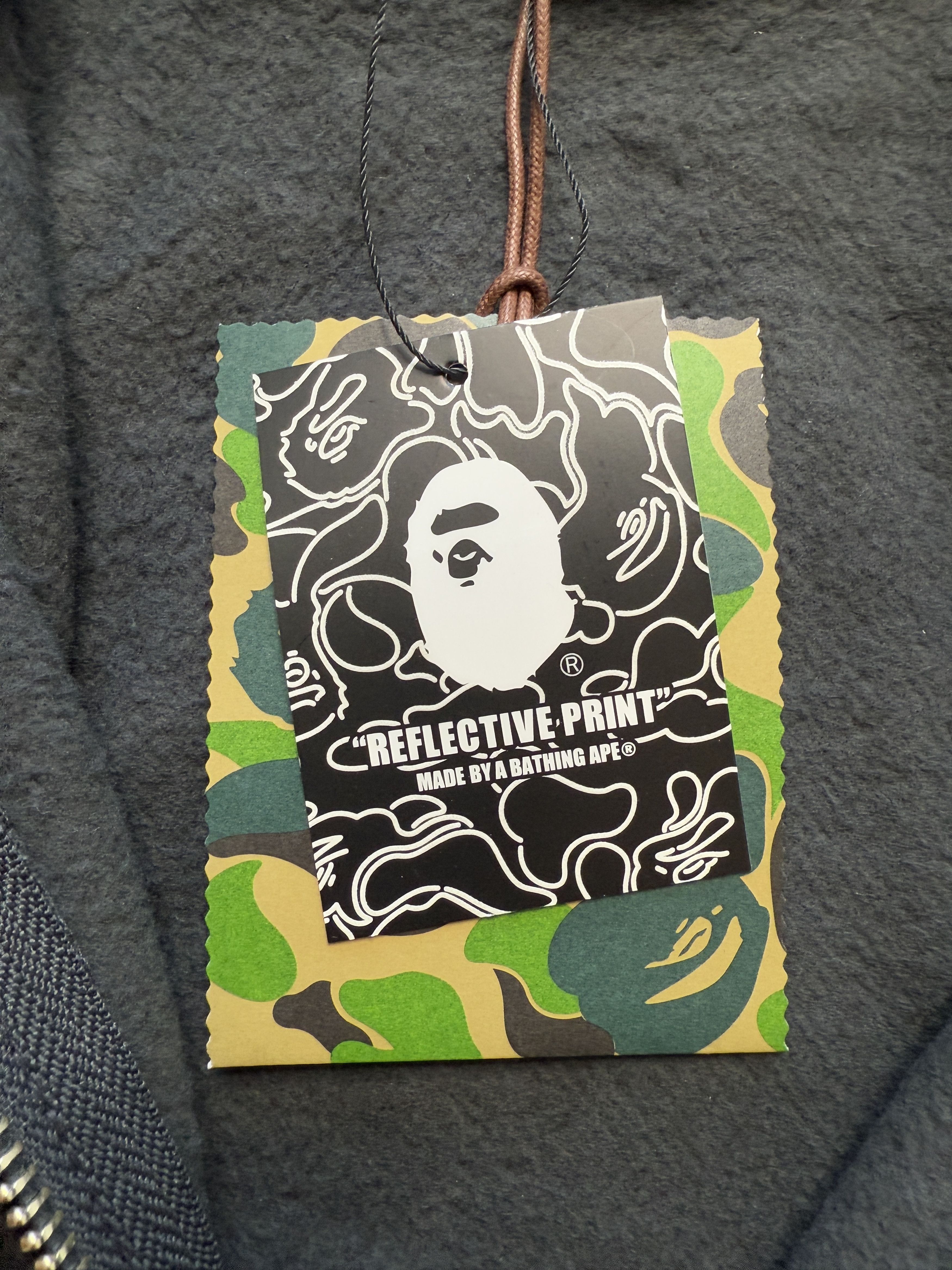 Bape BAPE LAYERED LINE CAMO SHARK FULL ZIP HOODIE Size US XXL / EU 58 / 5 - 15 Thumbnail