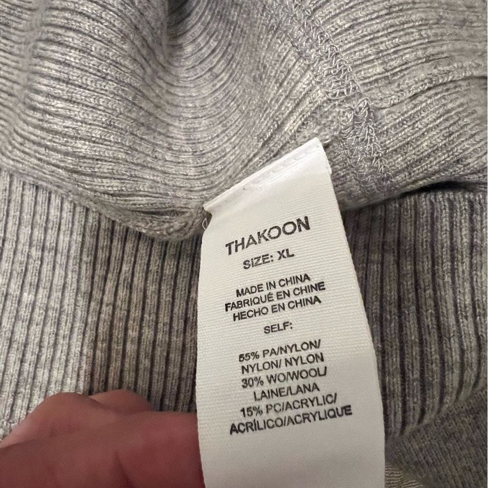 THAKOON Thakoon Sweater full zip oversized hoodie, size XL, color h Size XL / US 12-14 / IT 48-50 - 10 Thumbnail