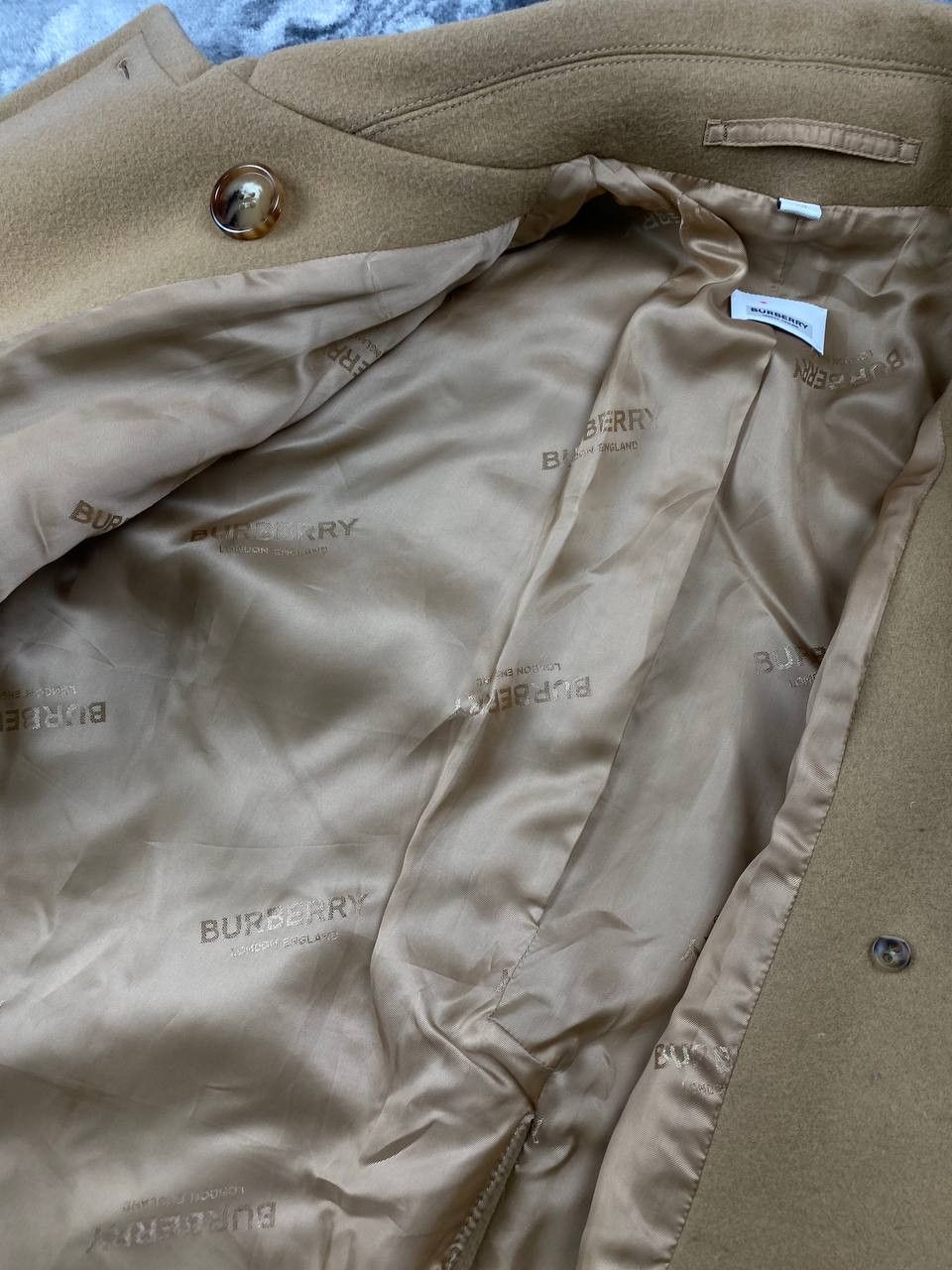 Burberry Burberry Camel Wool Coat Women Size 8 Beige Size M / US 6-8 / IT 42-44 - 8 Thumbnail