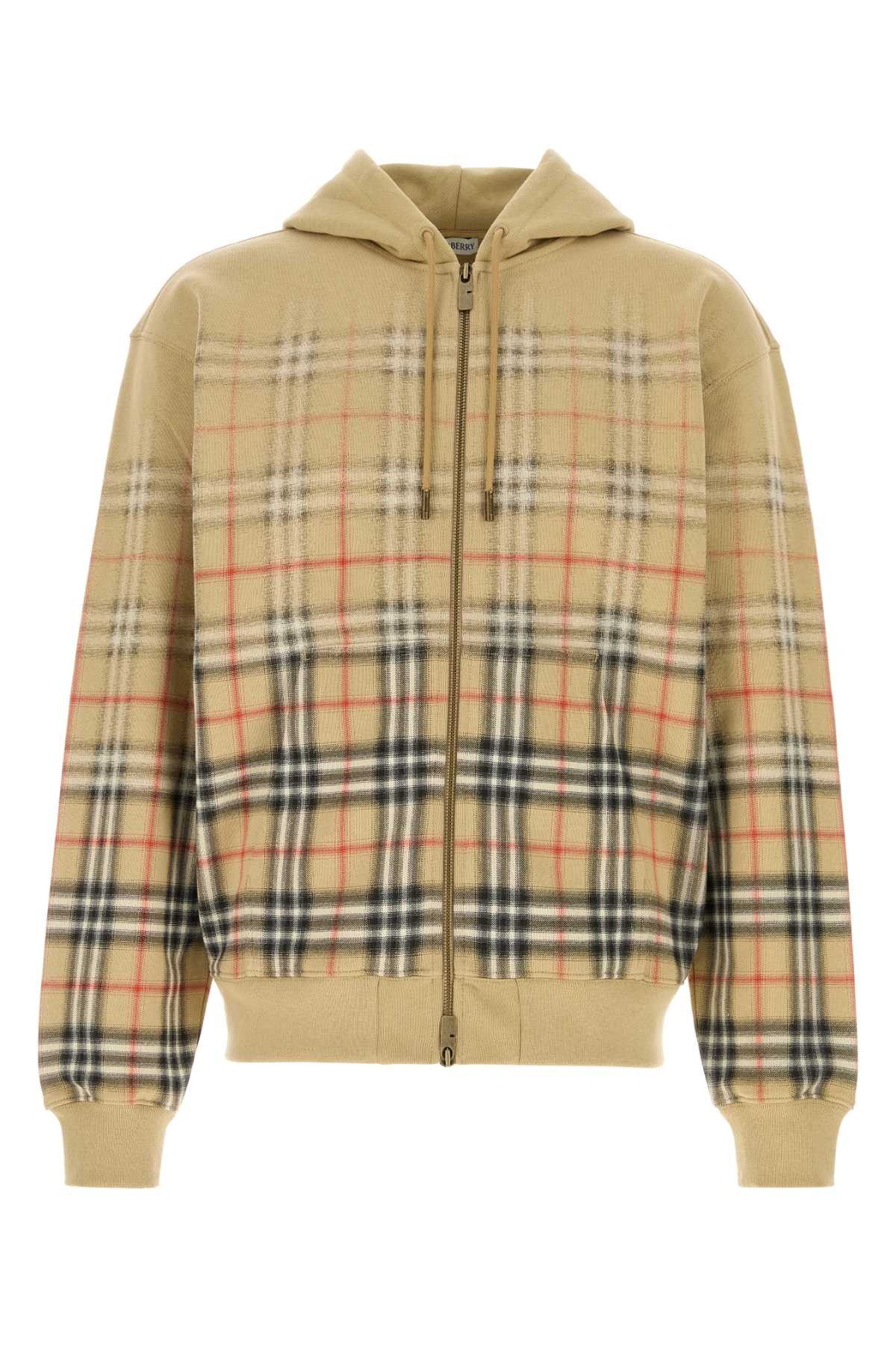 Burberry Beige Cotton Sweatshirt Size US M / EU 48-50 / 2 - 1 Thumbnail