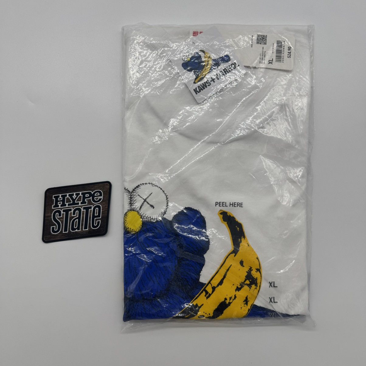 Kaws KAWS x Uniqlo Warhol UT Graphic 471321 Tee White Size US XL / EU 56 / 4 - 1 Thumbnail