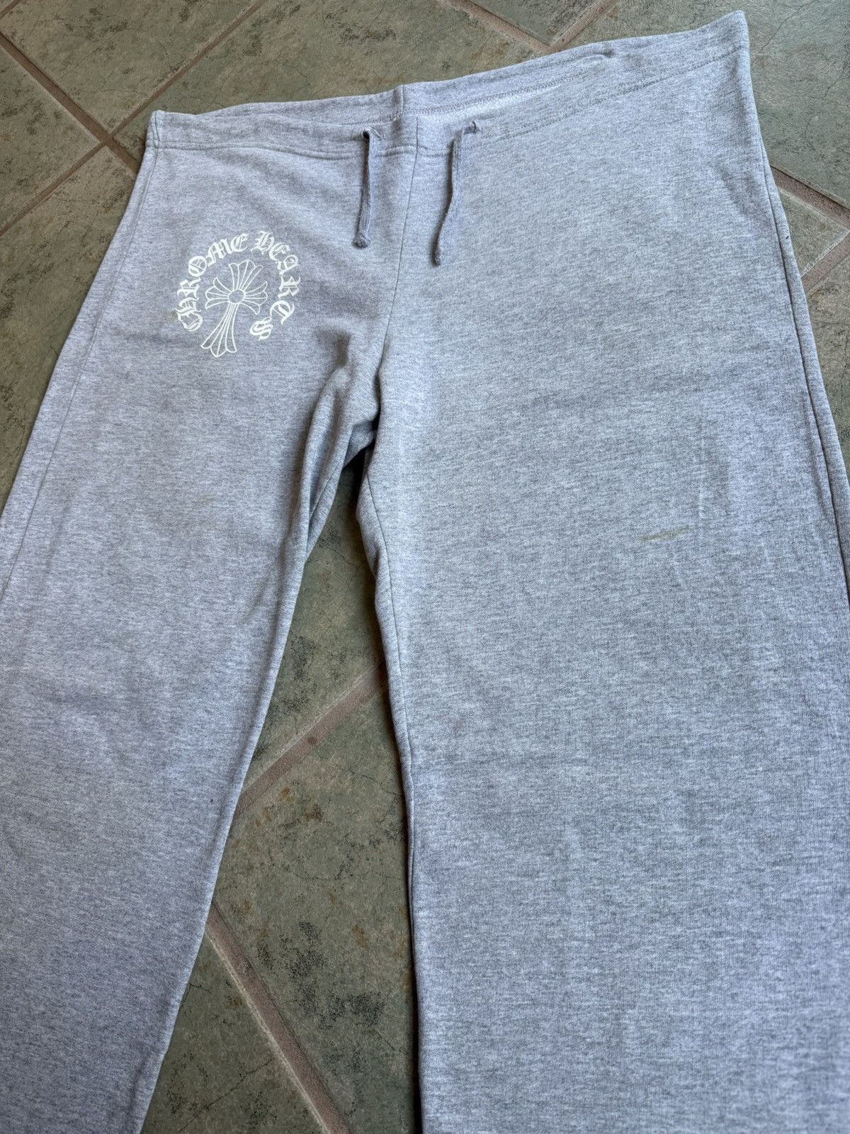 Chrome Hearts Chrome Hearts Grey & Black vintage sweatpants Size US 36 / EU 52 - 4 Thumbnail