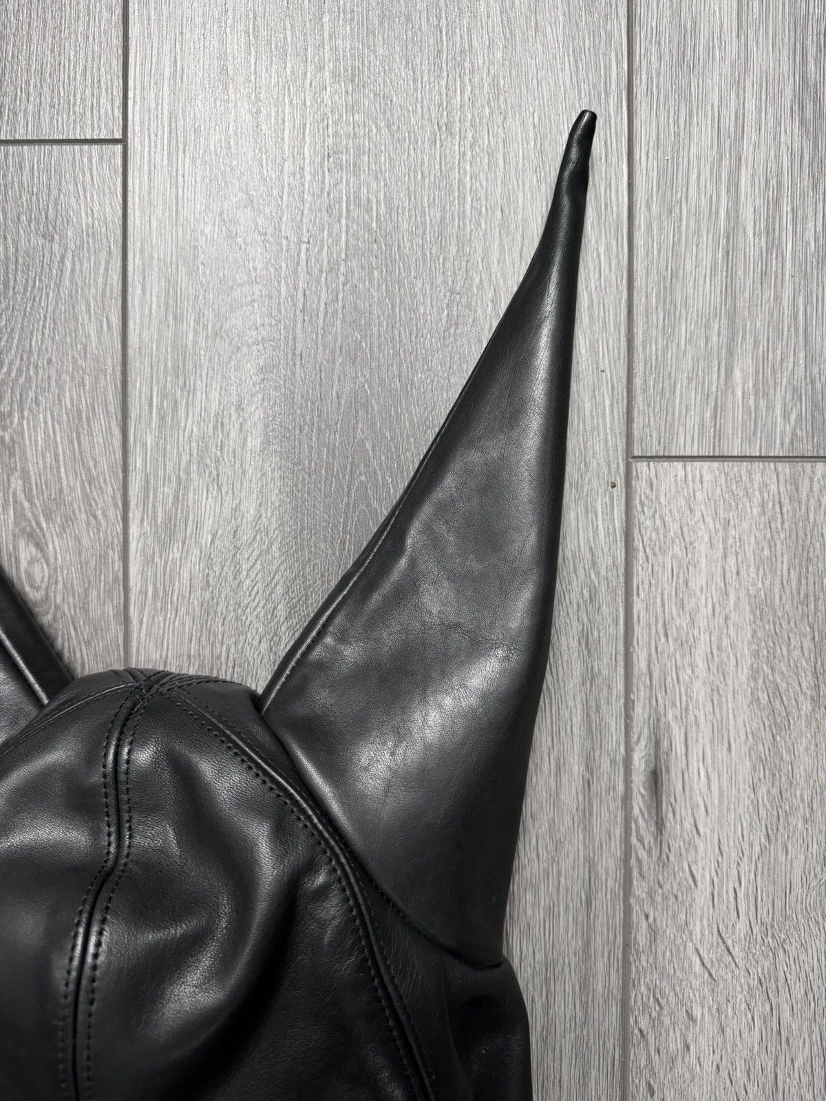 Anonymous Club Anonymous Club Leather Dunce Cap Size ONE SIZE - 3 Thumbnail