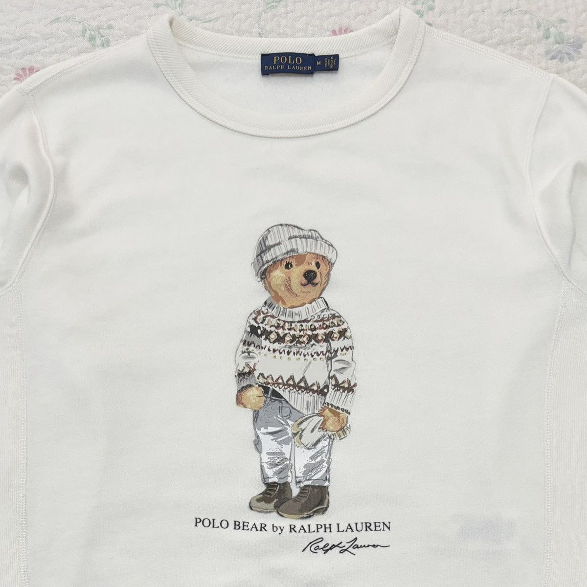 Polo Ralph Lauren Polo Ralph Lauren Bear Sweatshirt Size M / US 6-8 / IT 42-44 - 2 Thumbnail