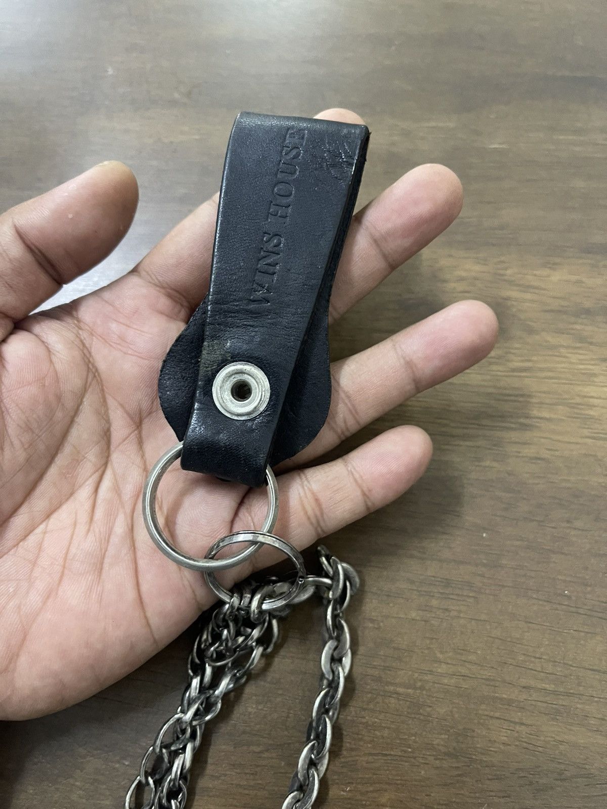 Japanese Brand WINS HOUSE JAPAN 3 LAYER TRUCKER WALLET LANYARD Size ONE SIZE - 3 Thumbnail