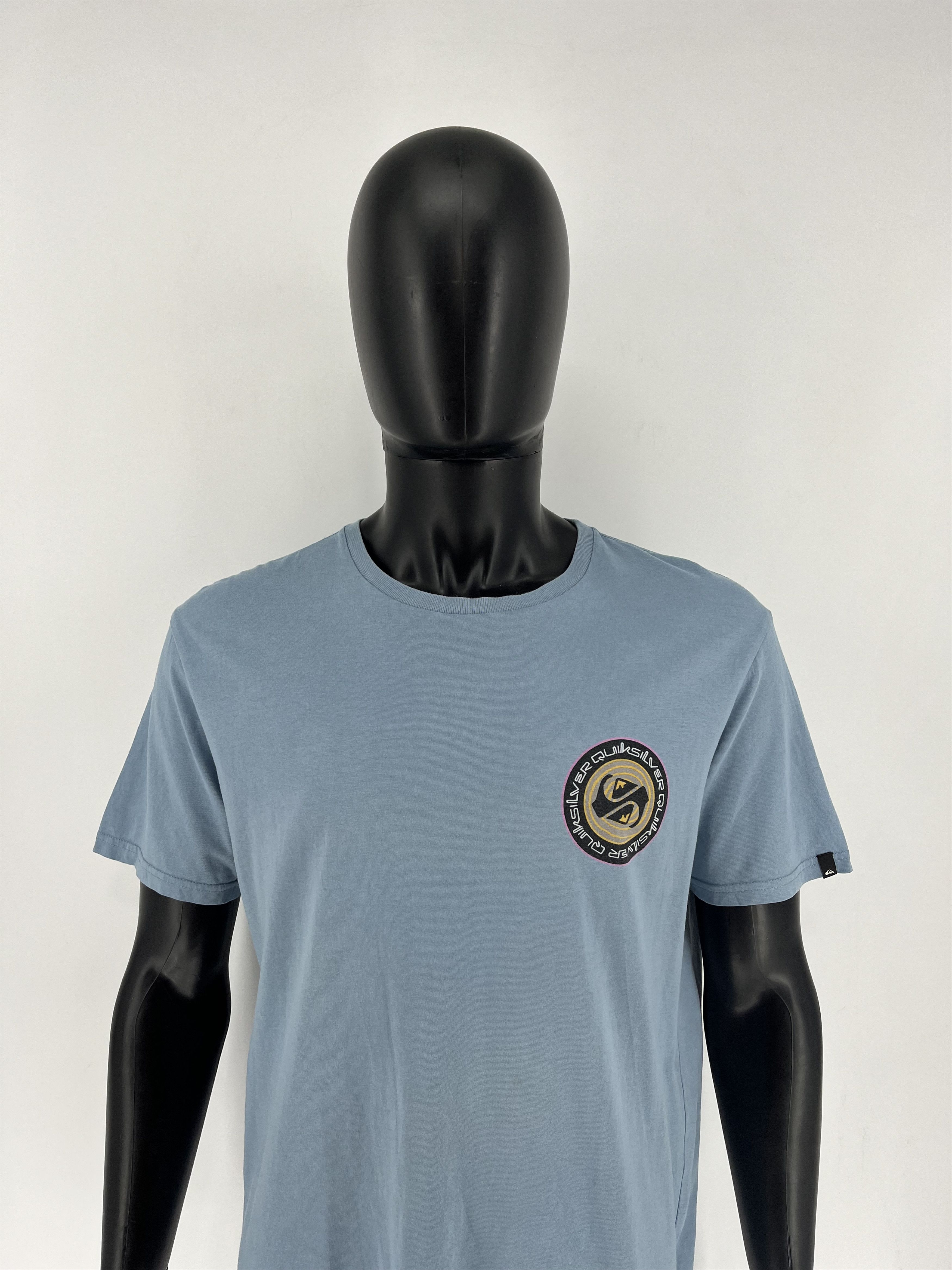 Quiksilver Vintage Quiksilver T-Shirt Medium Gray Surf Skateboard y2k Size US L / EU 52-54 / 3 - 2 Thumbnail