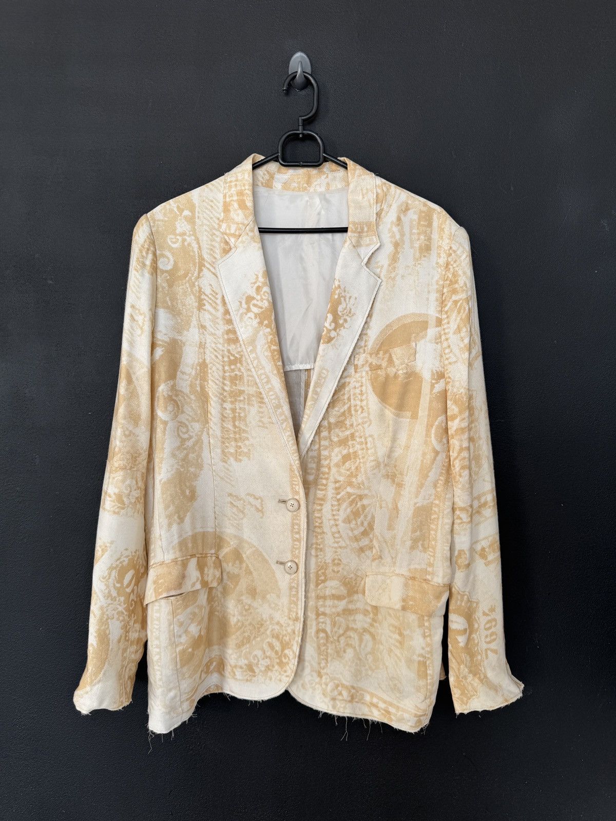 Acne Studios Acne Studios Jinx Currency Blazer Size L / US 10 / IT 46 - 1 Thumbnail