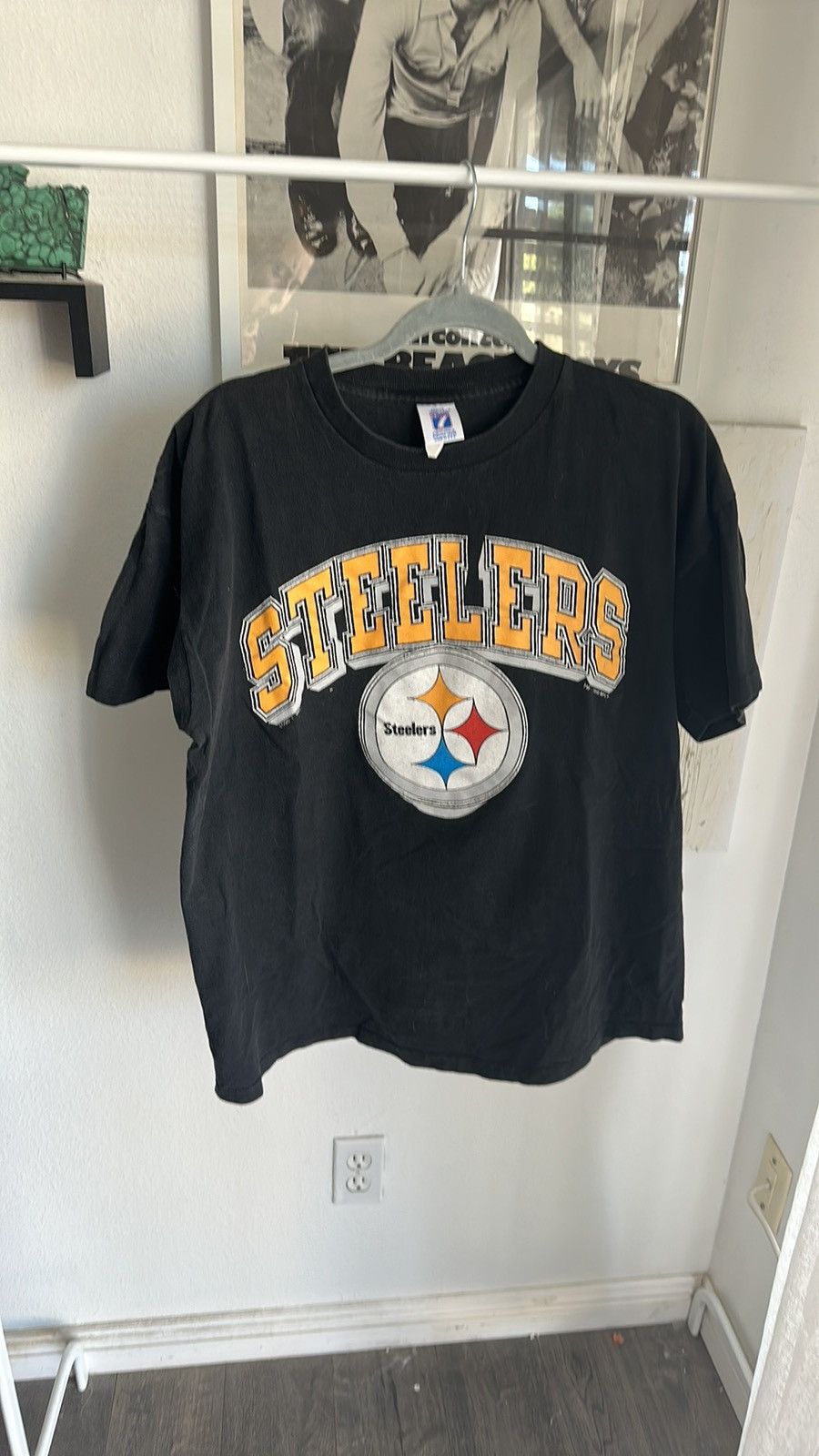 T-shirt Pittsburgh Steelers – FunnyArtFactory – Homme/Femme – Col Rond – 100% Coton