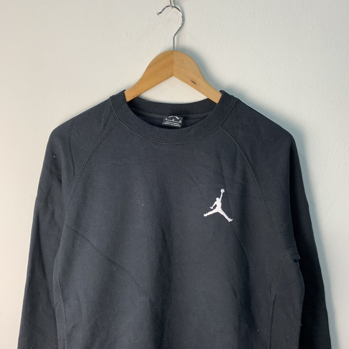Jordan Brand AIR Jordan Sweatshirt Pullover Black Medium Size US M / EU 48-50 / 2 - 4 Thumbnail