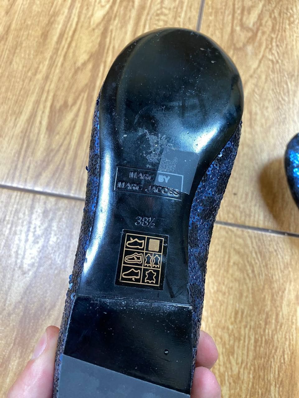 Marc Jacobs × Vintage Marc by Marc Jacobs Luxury patent Ballet Flats Shoes Size US 8.5 / IT 38.5 - 3 Thumbnail