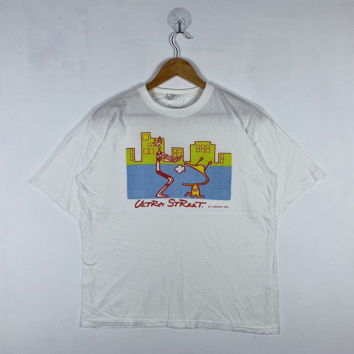 Japanese Brand × Vintage Vintage 90's ULTRA STREET Tsuburaya Production Banpresto Tee Size US L / EU 52-54 / 3 - 2 Thumbnail