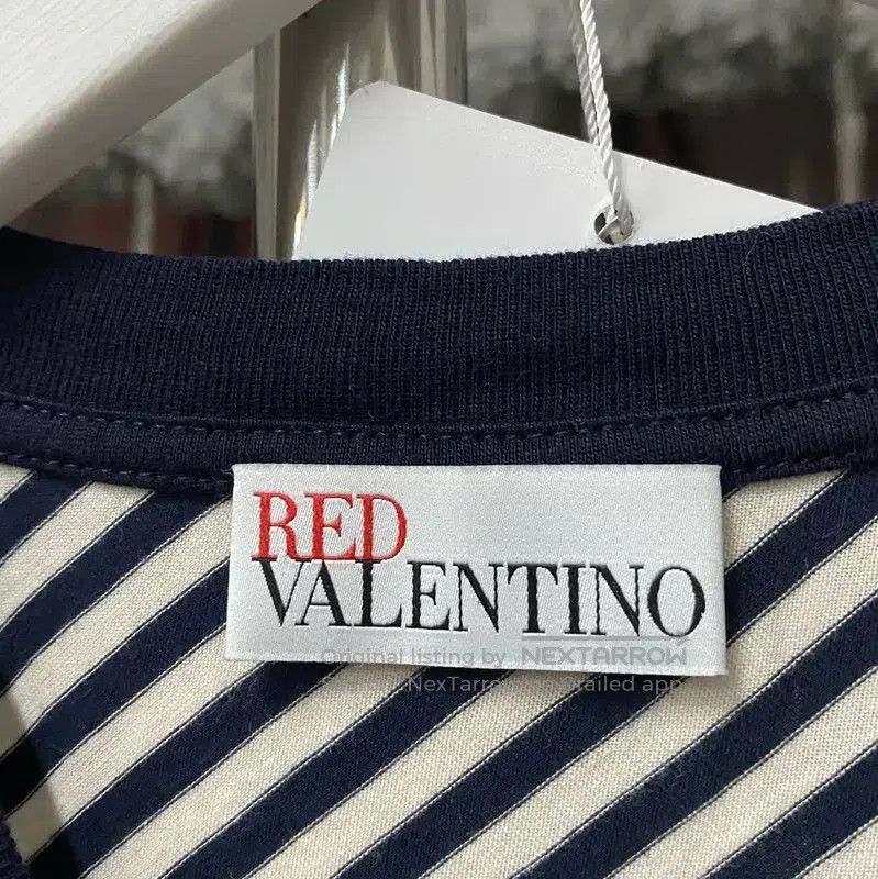 Valentino Valentino Summer Striped Cotton T-Shirt for Women . Size S / US 4 / IT 40 - 6 Thumbnail
