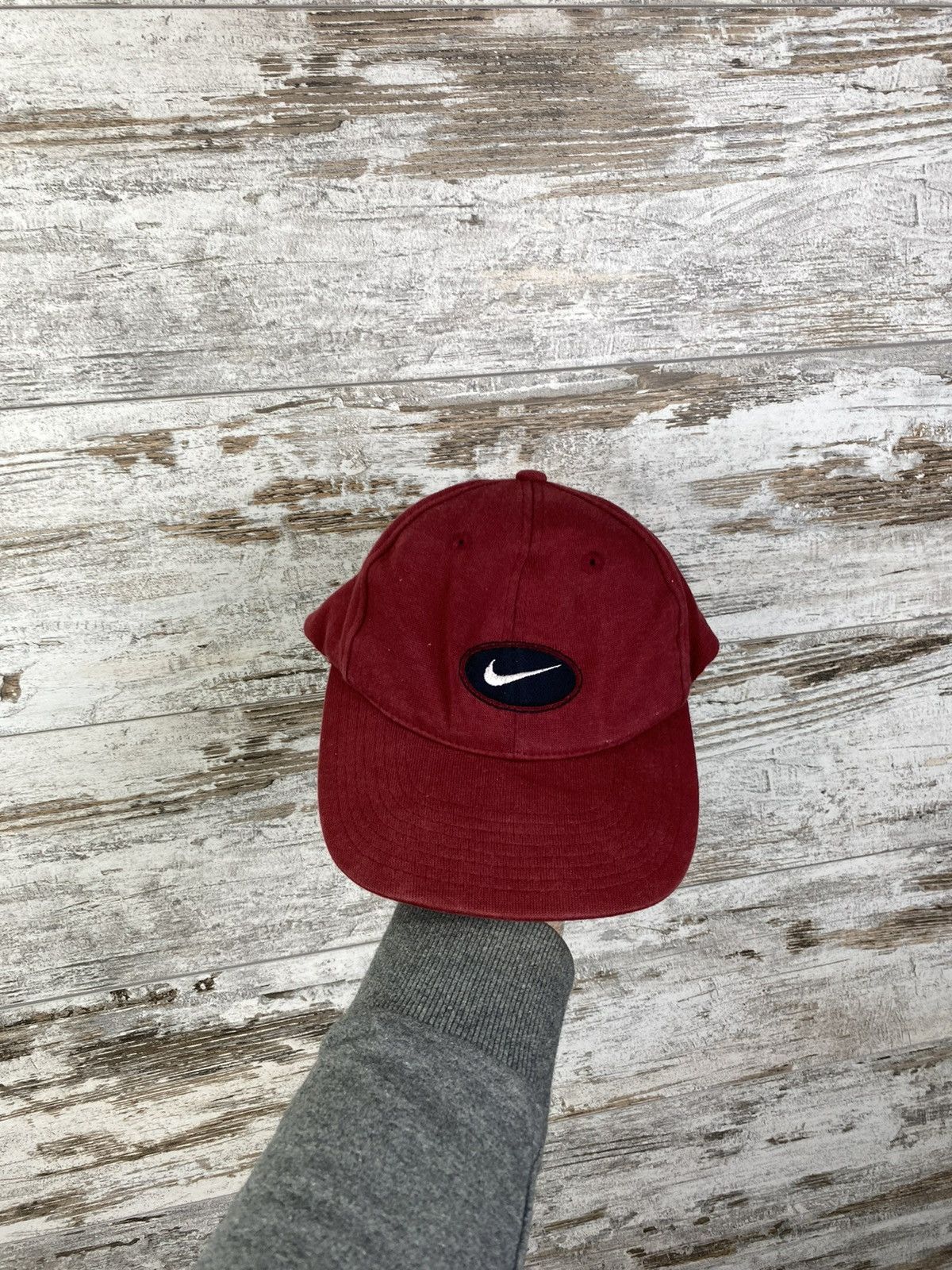 Nike × Vintage Mens Vintage Nike big logo hats cap hat y2k rare swoosh acg Size ONE SIZE - 1 Thumbnail