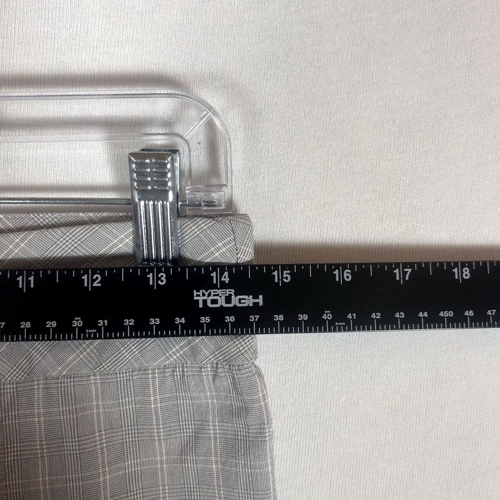 Van Heusen Van Heusen Capris Pants Womens 2 Plaid Mid Rise Pull On Stretch Knit Nylon Rayon Spandex Slim Pockets Ready-to-Wear Size 26" / US 2 / IT 38 - 5 Thumbnail