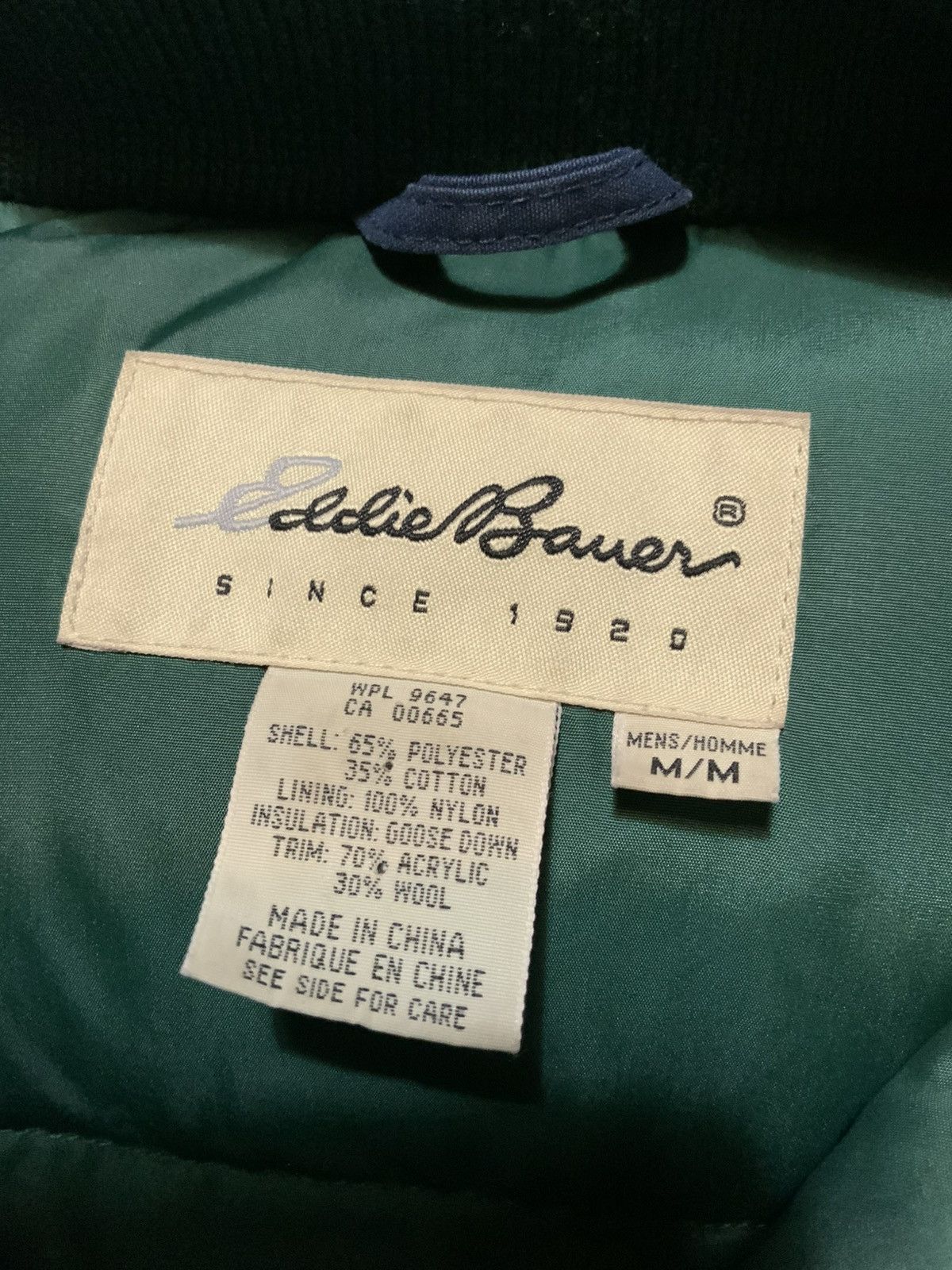 Eddie Bauer × Vintage VTG Eddie Bauer Goose Down Quilted Lined Puffer Zip Jacket Size US M / EU 48-50 / 2 - 5 Thumbnail