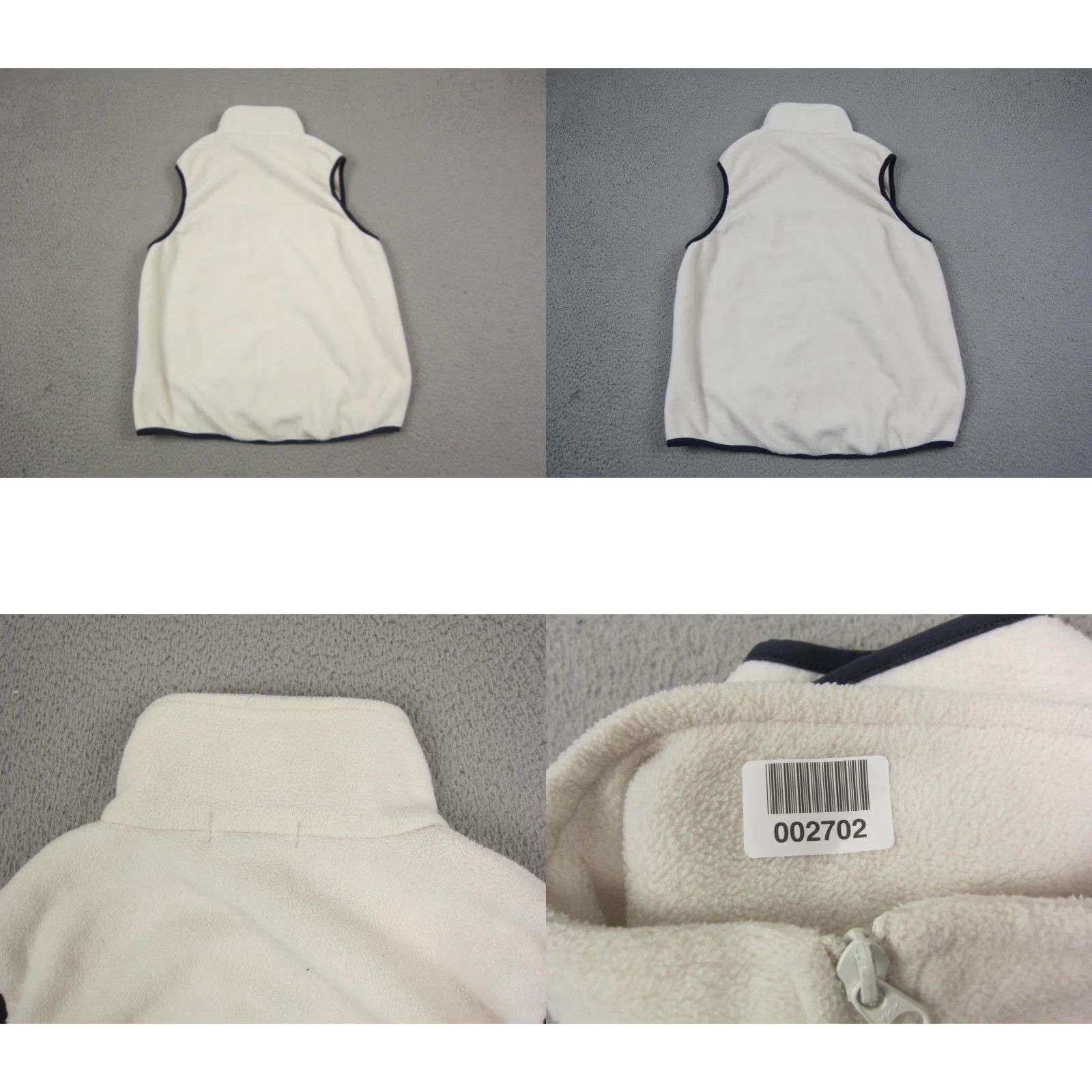 Nautica VINTAGE Nautica Vest Mens M Ivory Full Zip Outdoor 80s 90s Bomber Jacket Strappy? Size US M / EU 48-50 / 2 - 9 Thumbnail