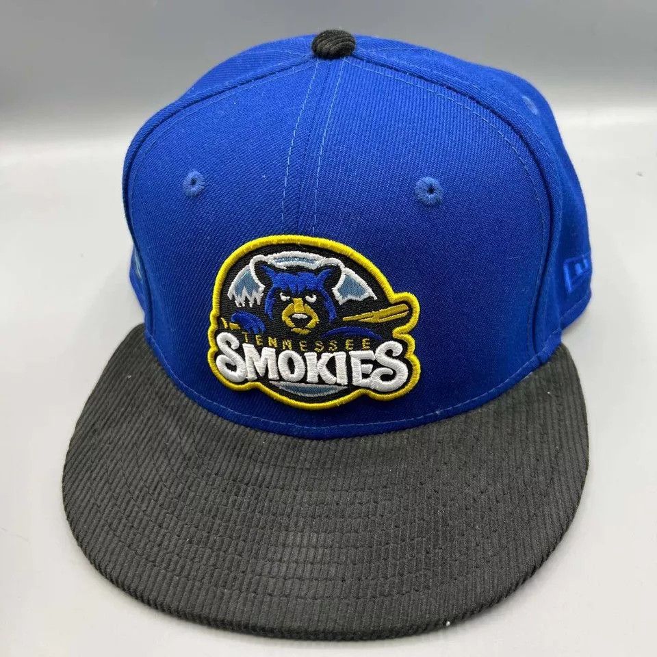 New Era Tennessee Smokies Hat Men 7 5/8 Corduroy MiLB Fitted Cap Size ONE SIZE - 3 Thumbnail