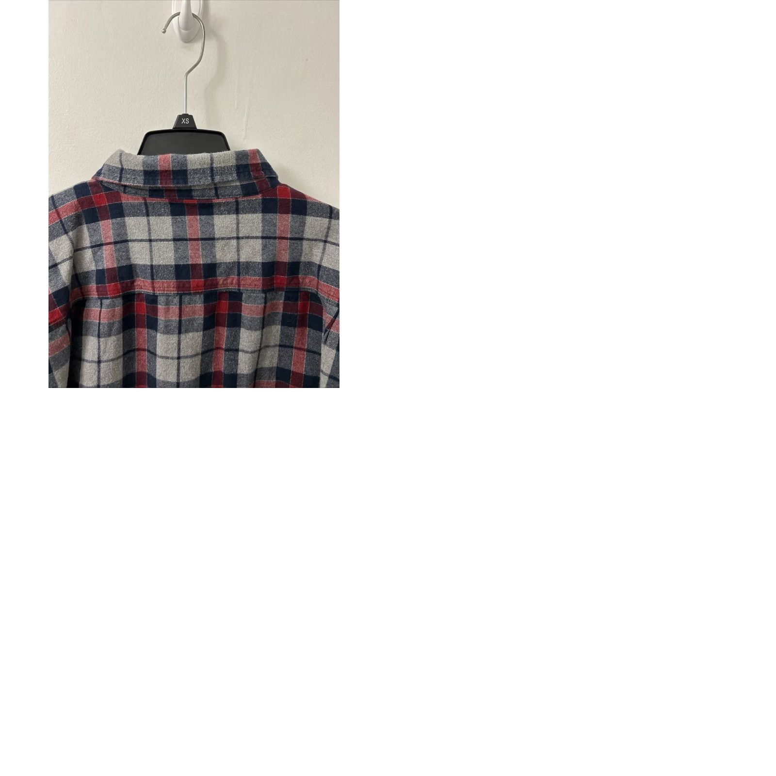 Carhartt Carhartt Hubbard Shirt Mens XL Red Plaid Flannel Button-Down L/S 8 Oz Heavyweight Cotton Pockets Workwear Sl tie? Size US XL / EU 56 / 4 - 9 Thumbnail
