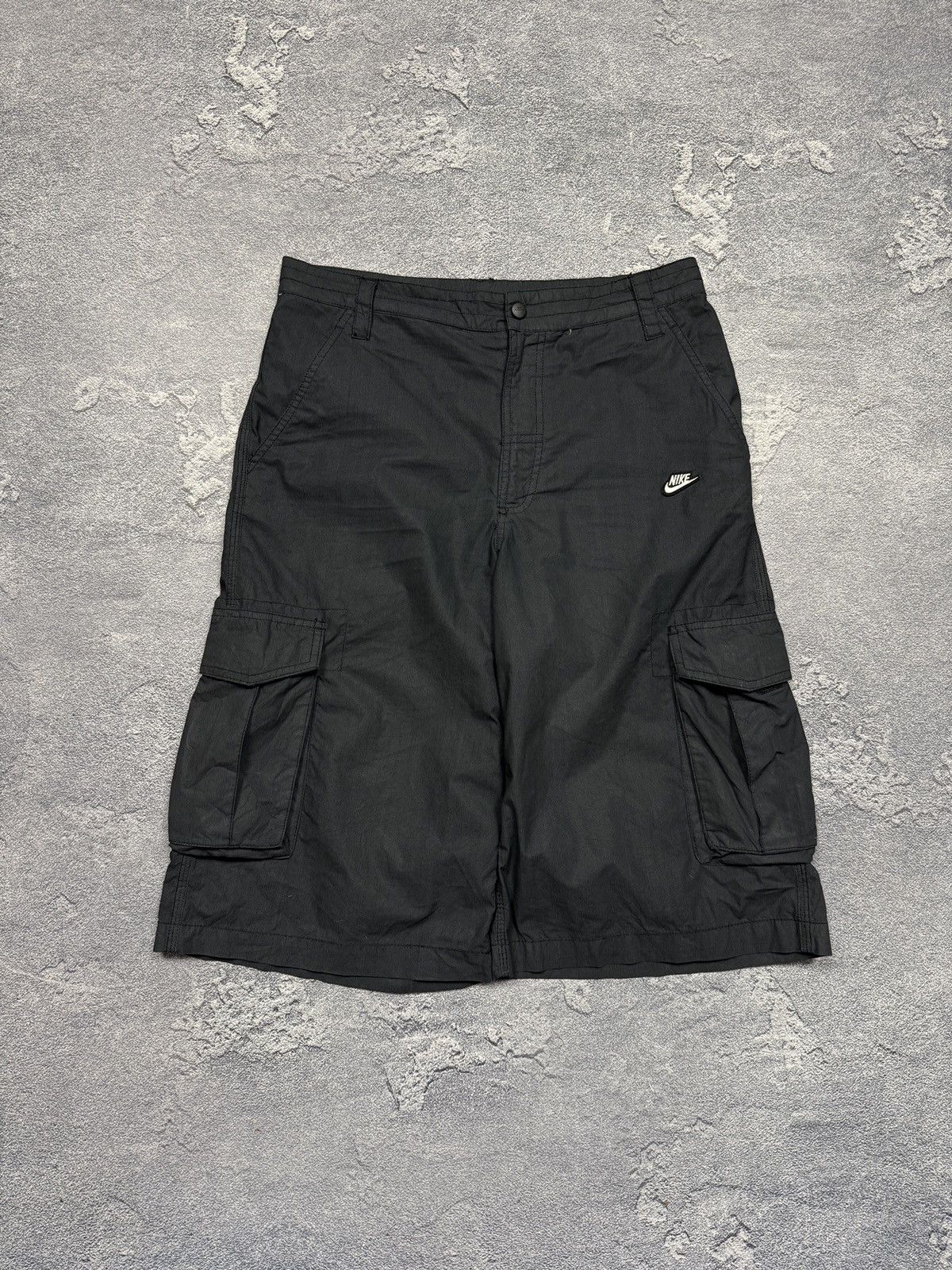 Nike × Nike ACG × Vintage Vintage Nike Cargo Shorts Small Logo Swoosh Y2K ACG Size US 30 / EU 46 - 1 Thumbnail