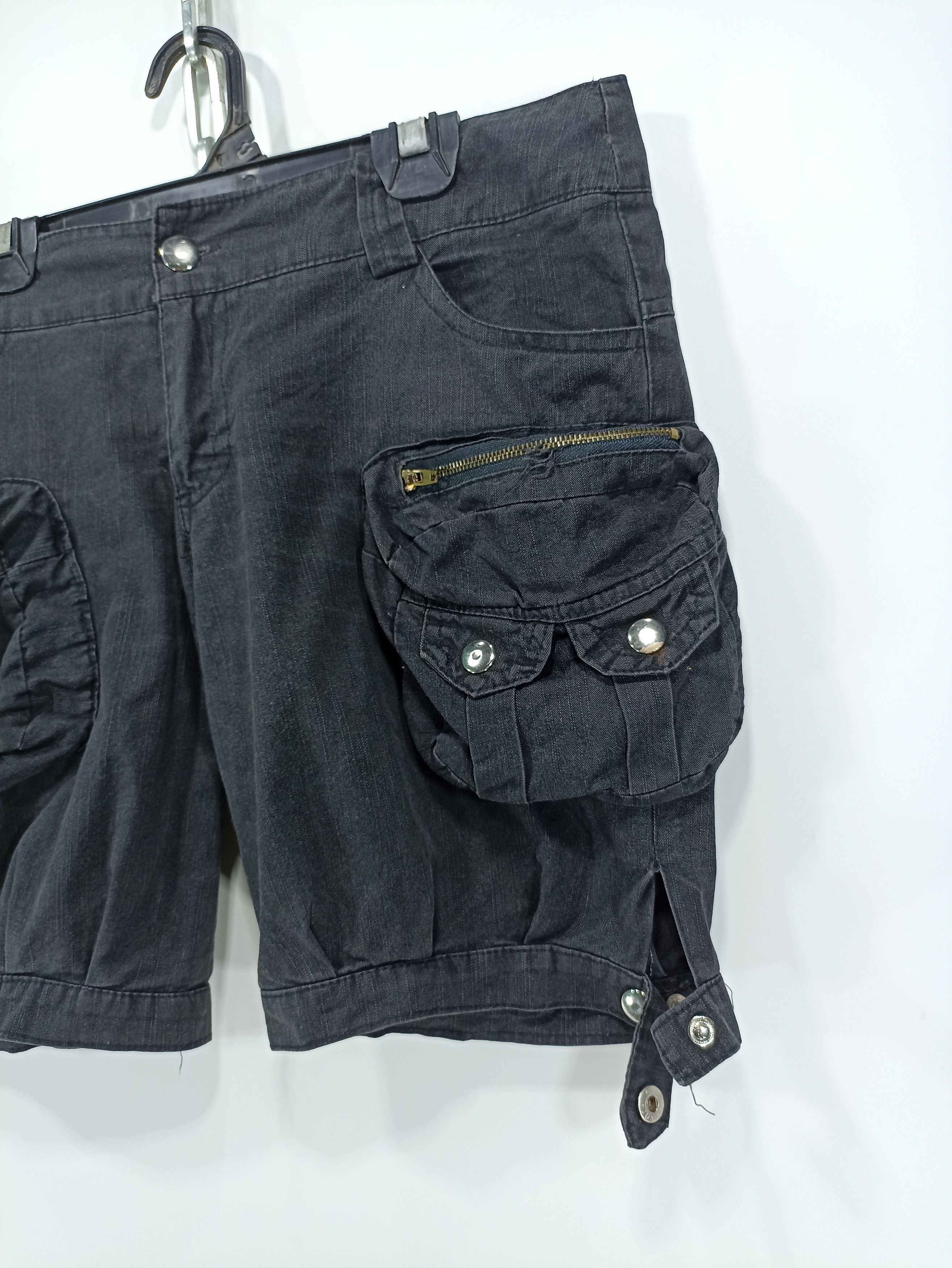 If Six Was Nine × Japanese Brand × Le Grande Bleu (L.G.B.) Vintage Short 3D Cargo Ifsixwasnine lgb style Size US 28 / EU 44 - 2 Thumbnail