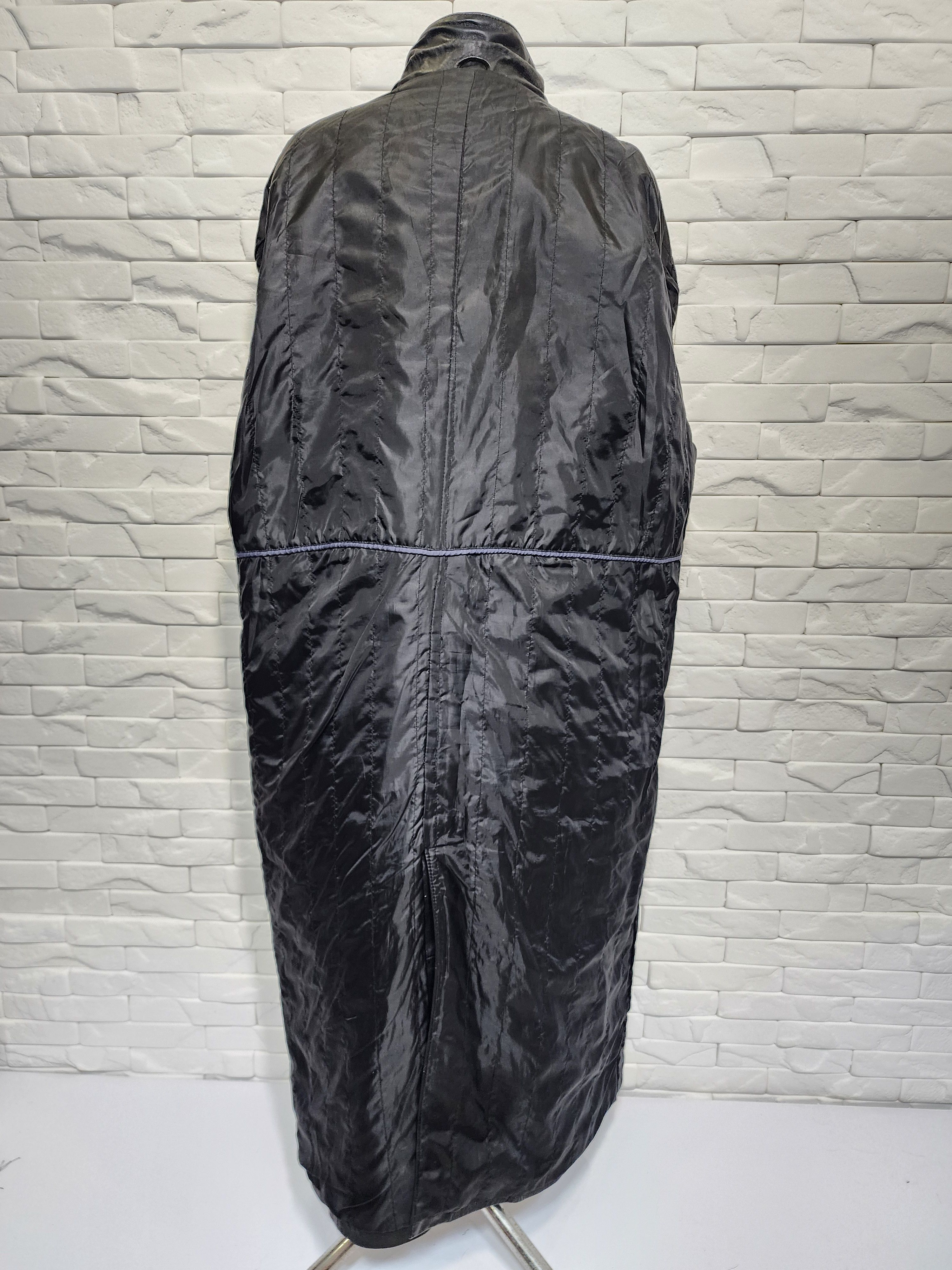 Genuine Leather Long Black Genuine Leather Jacket - Men's Style Size US L / EU 52-54 / 3 - 8 Thumbnail