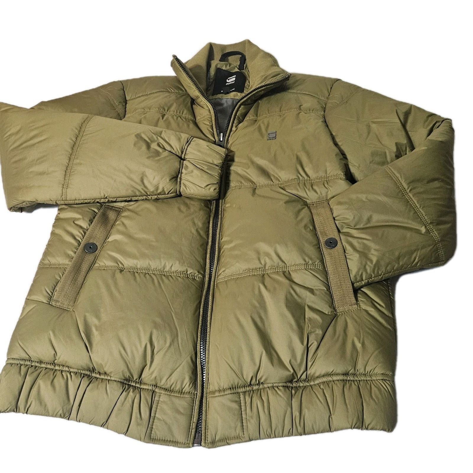 G-Star G-Star RAW Men's Dry Red Whistler Puffer Jacket Large E-89 Size US L / EU 52-54 / 3 - 2 Thumbnail