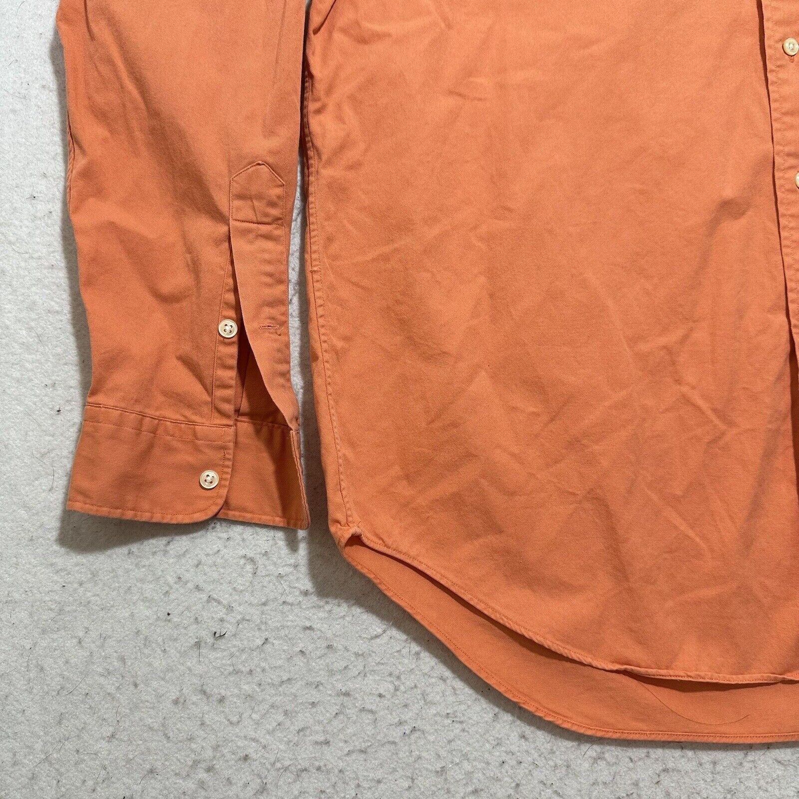 Ralph Lauren Ralph Lauren Large Blake Button Salmon Orange Dress Shirt Size US L / EU 52-54 / 3 - 6 Thumbnail