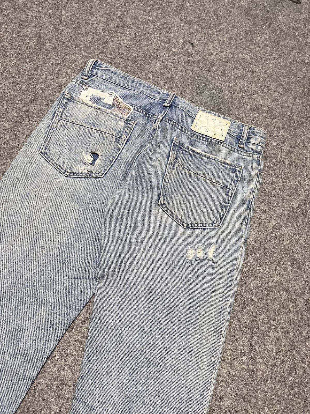 Fendi Fendi Fiend Ripped Jeans Pants Size US 34 / EU 50 - 3 Thumbnail