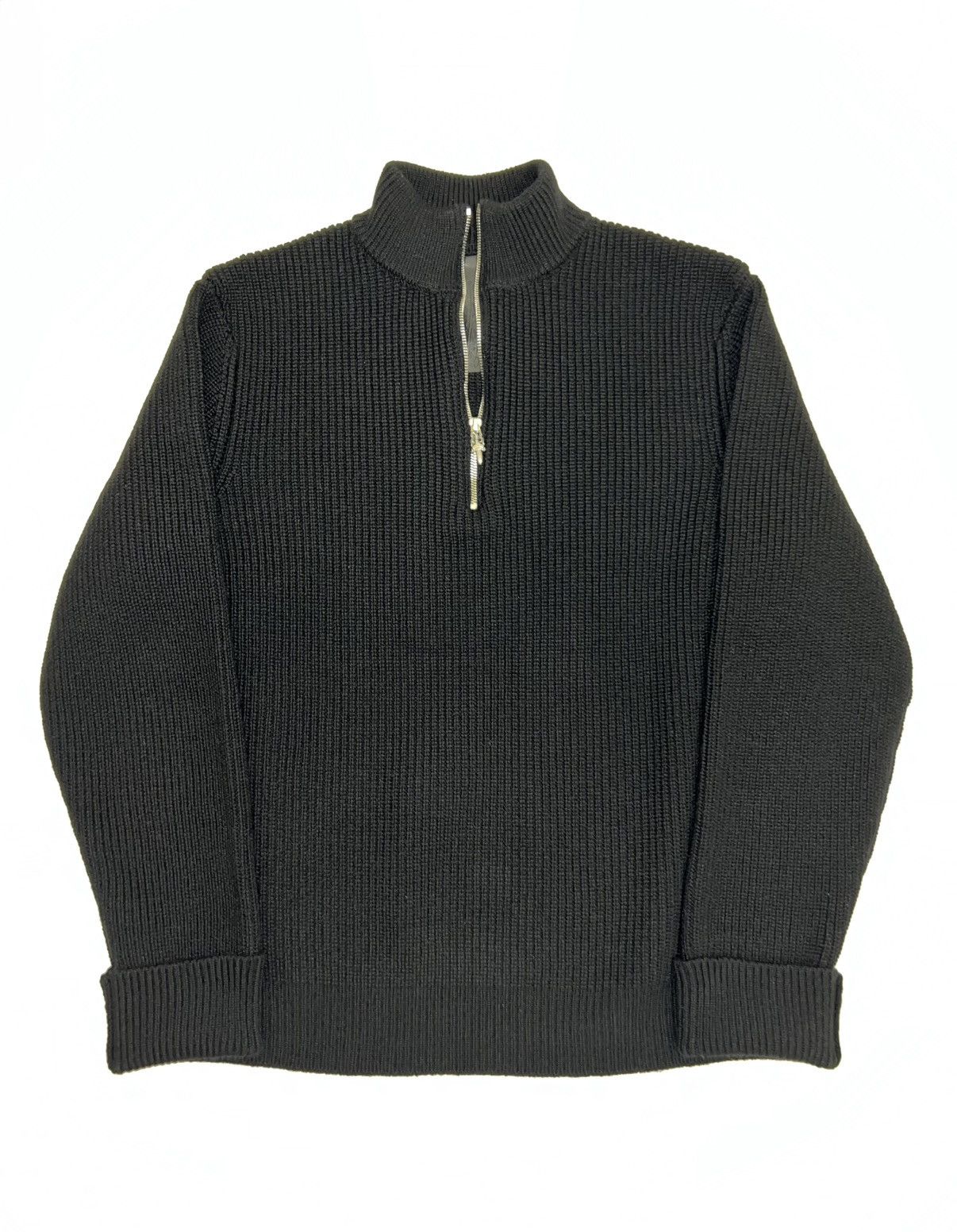 Chrome Hearts Chrome Hearts Cashmere Cross Patch Quarter Zip (VIP) Size US L / EU 52-54 / 3 - 1 Thumbnail