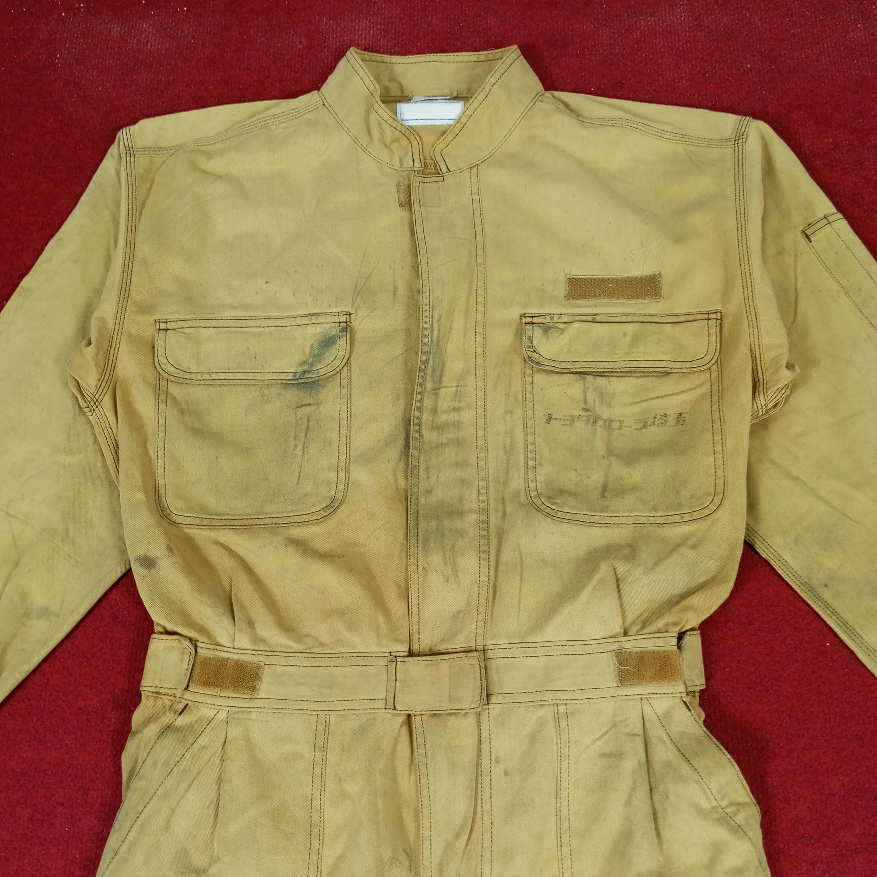 Japanese Brand × Vintage Toyota Tecno Motorsports Racing Style Coverall Jacket Size US M / EU 48-50 / 2 - 5 Thumbnail