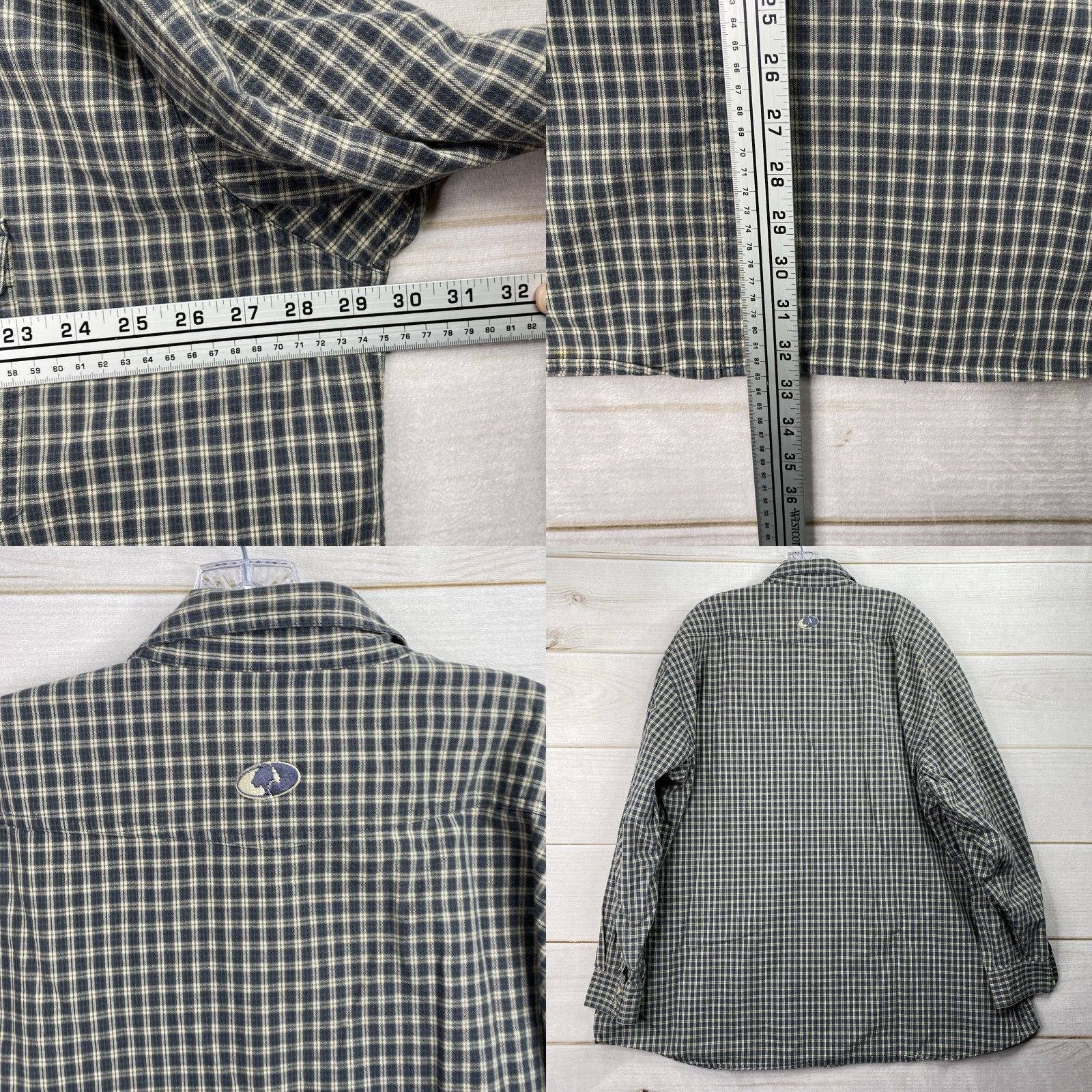 Vintage Mossy Oak Shirt Mens 3X Green Check Embroidered Sleeve Pockets Button-Up Outdoor Vintage? No Size US XXL / EU 58 / 5 - 8 Thumbnail