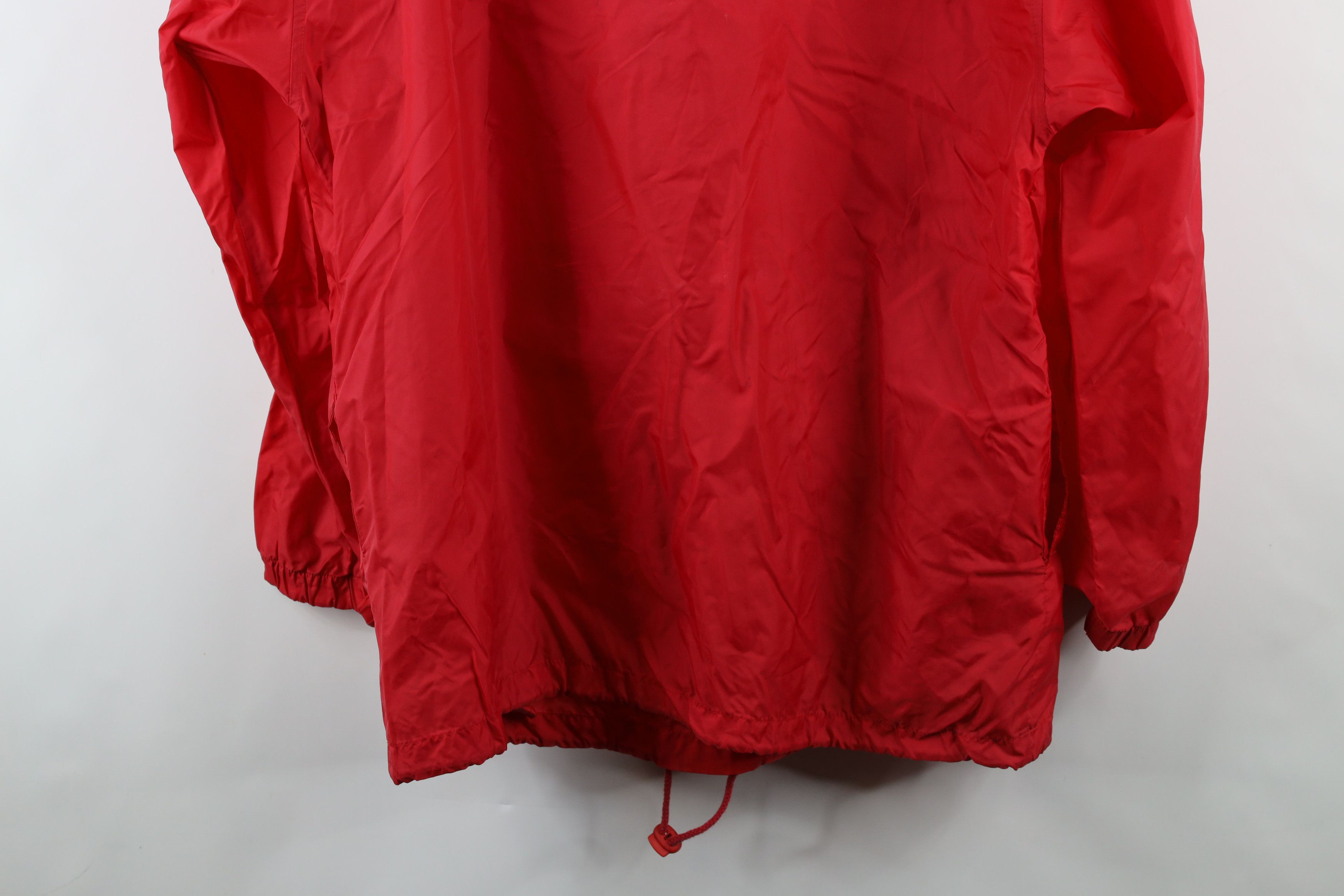 Vintage Vintage Y2K 2000 Millennium Half Zip Windbreaker Jacket Red Size US XL / EU 56 / 4 - 15 Thumbnail