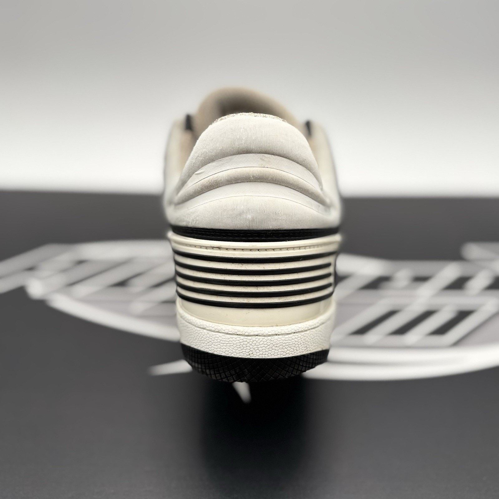 Gucci Size 10 G ( 10.5 US) - Gucci Basket ‘ White, Black ‘ Size US 10.5 / EU 43-44 - 3 Thumbnail