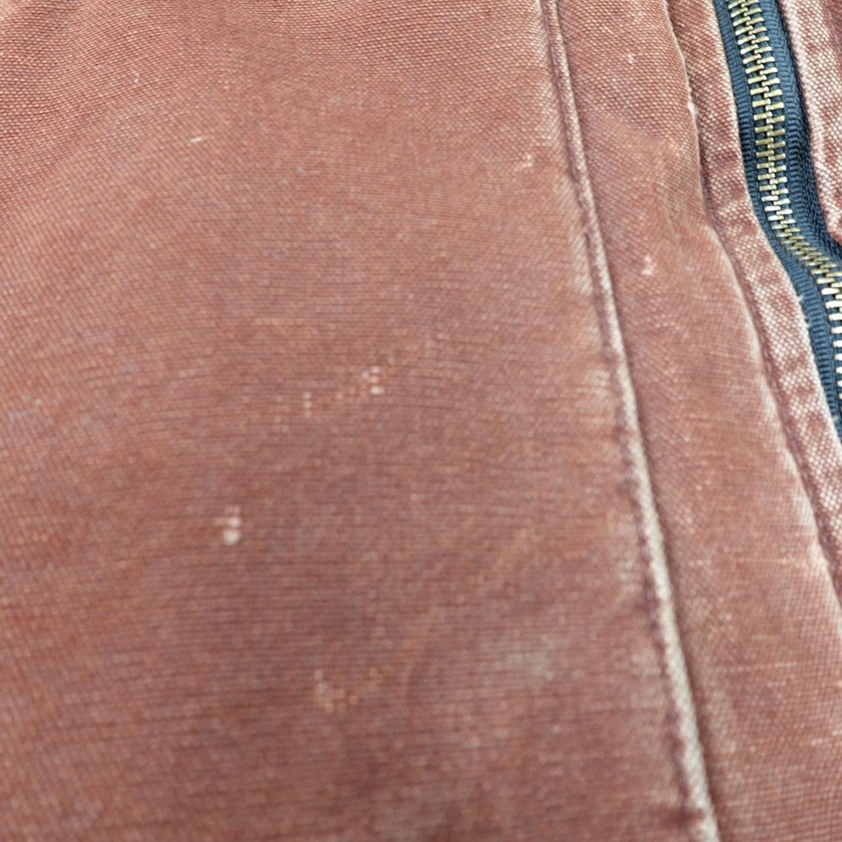 Carhartt VINTAGE Carhartt Vest Mens 2XL XXL Red Clay Canvas Arctic Quilt Lined Zip Up Y2K Size US XXL / EU 58 / 5 - 4 Thumbnail