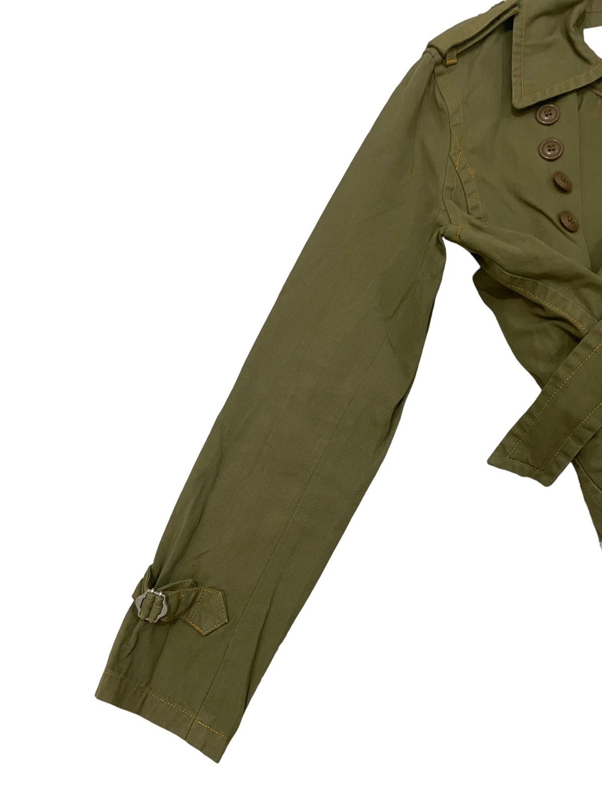 Issey Miyake × Japanese Brand × Vintage Issey Miyake Sunaokuwahara Trench Coat Size US S / EU 44-46 / 1 - 5 Thumbnail