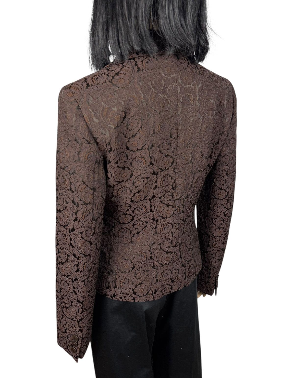Max Mara Max Mara Enbroidered Flowers Blazer Acetate-Wool size US6 Size M / US 6-8 / IT 42-44 - 7 Thumbnail