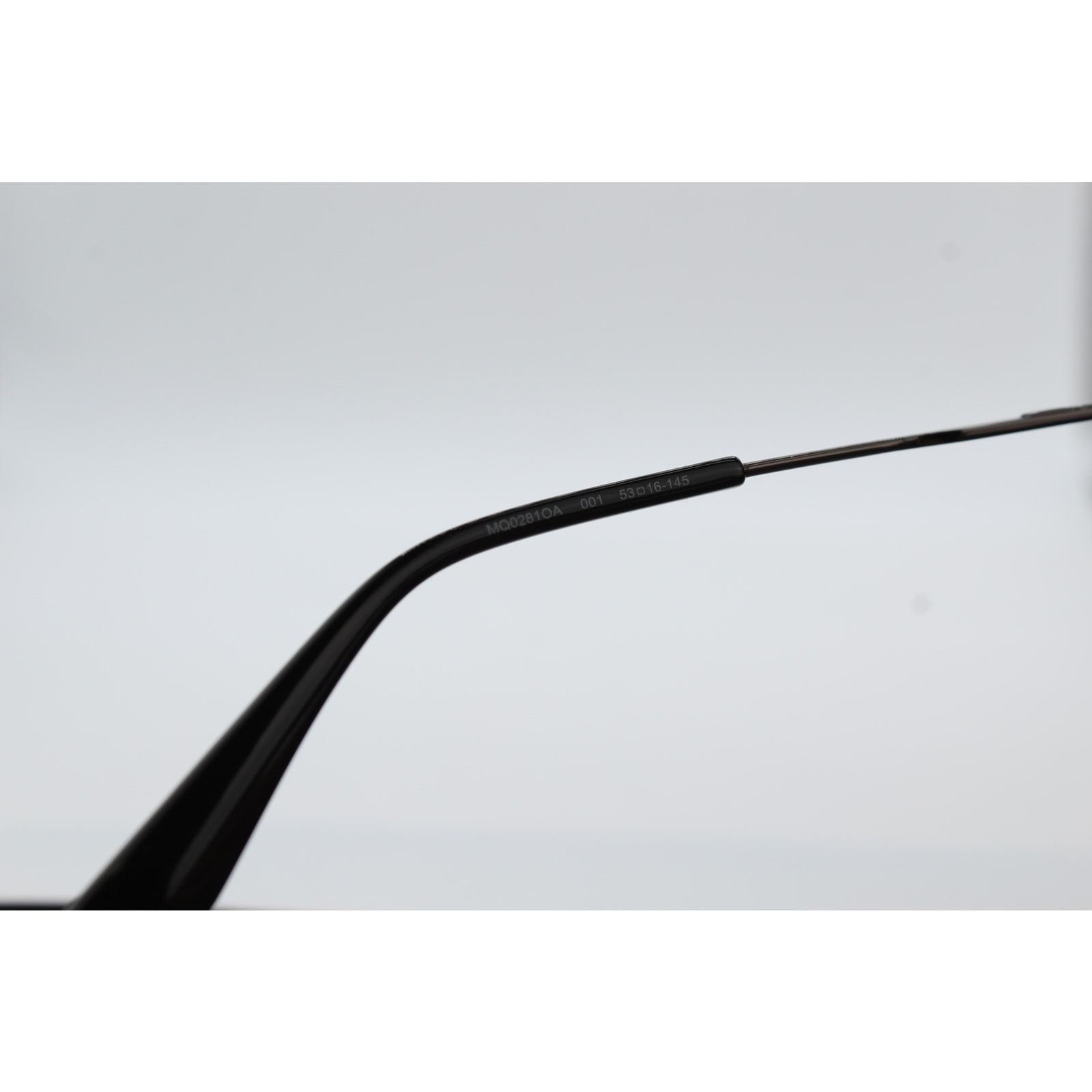 Alexander McQueen Alexander McQueen MQ0281OA Black Hybrid Eyeglasses 53-16-145 Size ONE SIZE - 5 Thumbnail