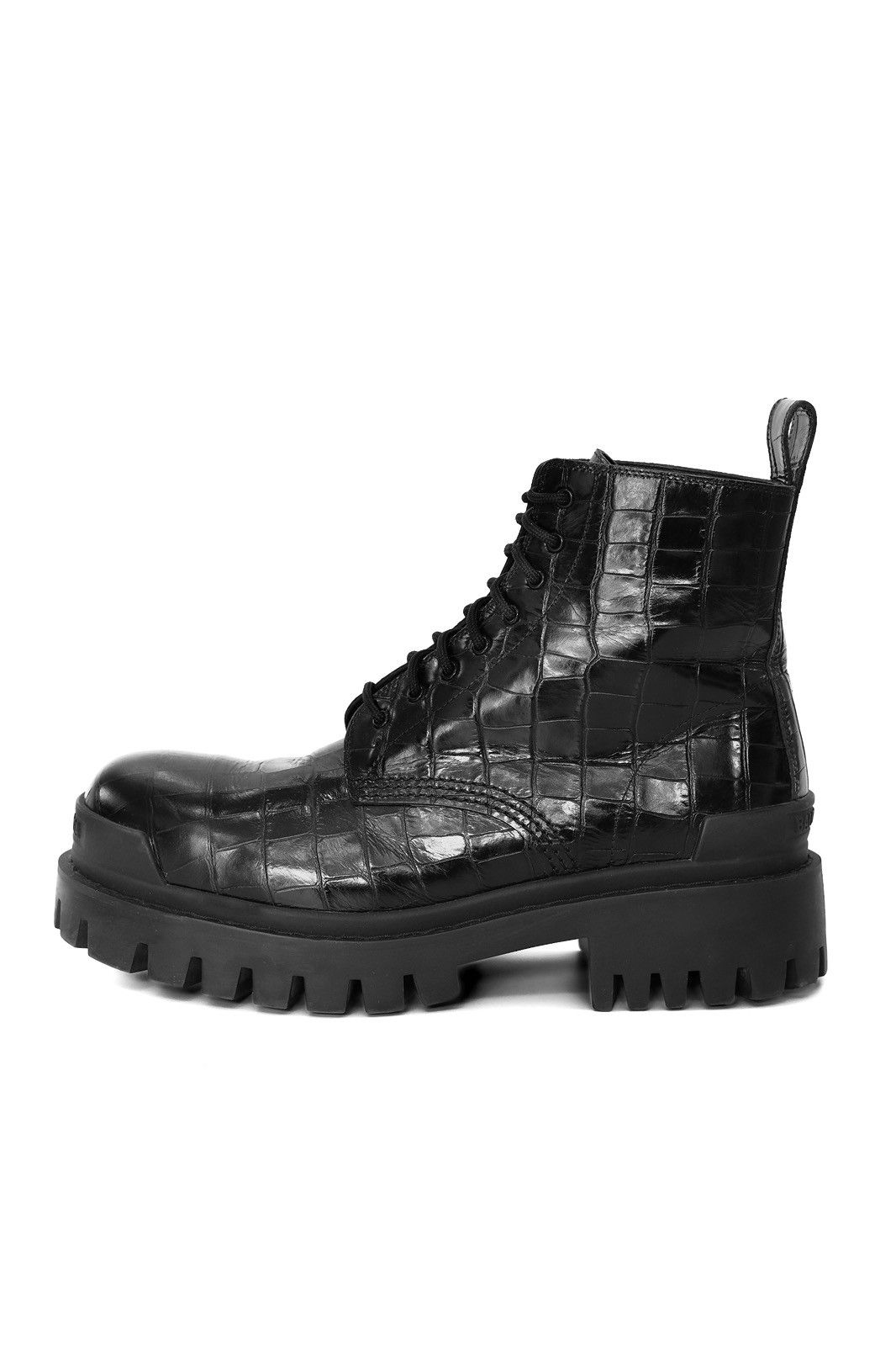 Balenciaga Balenciaga Strike boots Aligator pattern Size US 7.5 / EU 40-41 - 1 Thumbnail