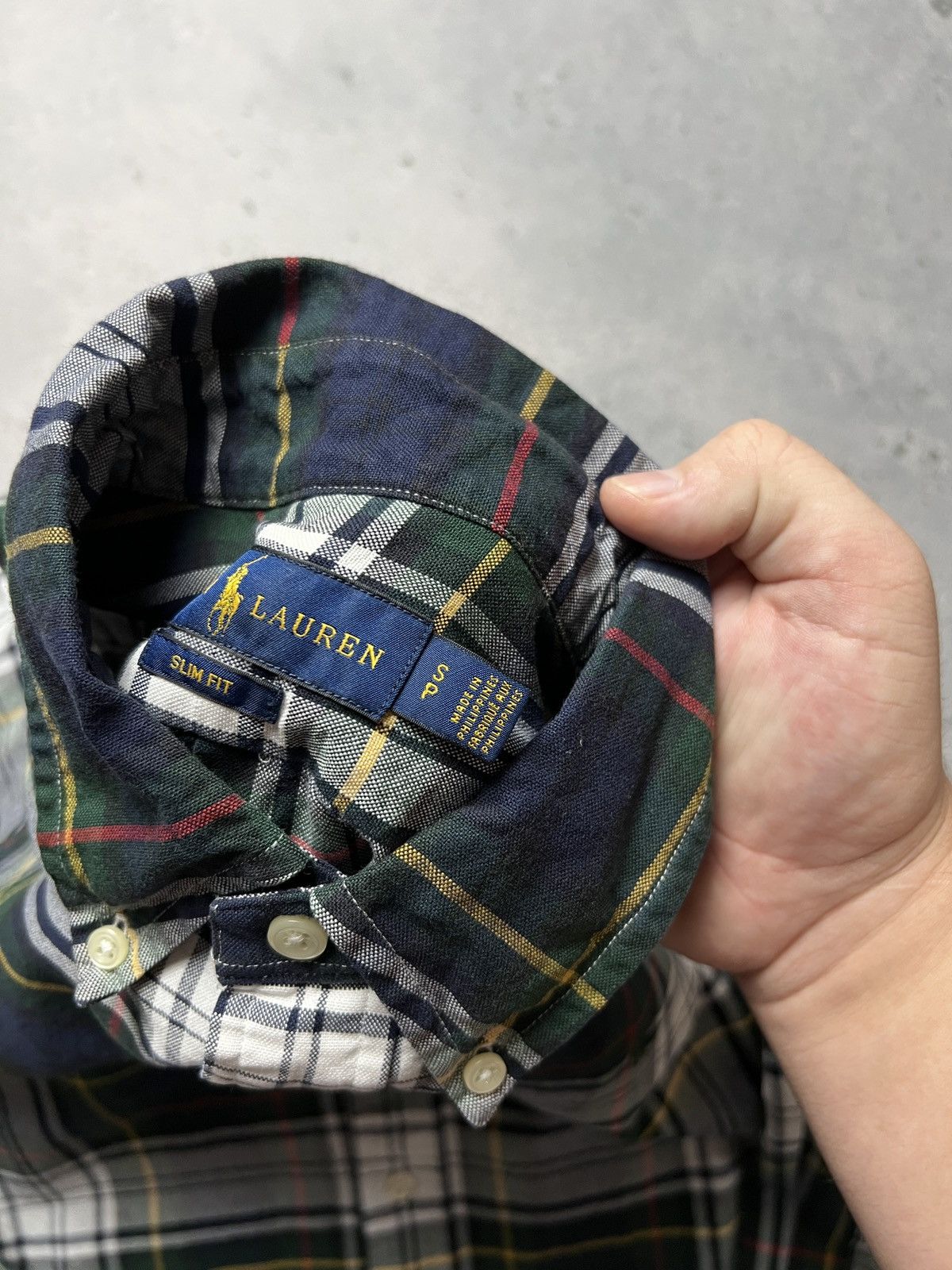 Polo Ralph Lauren Vintage Polo Ralph Lauren Button Up Plaid Shirt Y2K 90s 00s Size US S / EU 44-46 / 1 - 8 Thumbnail