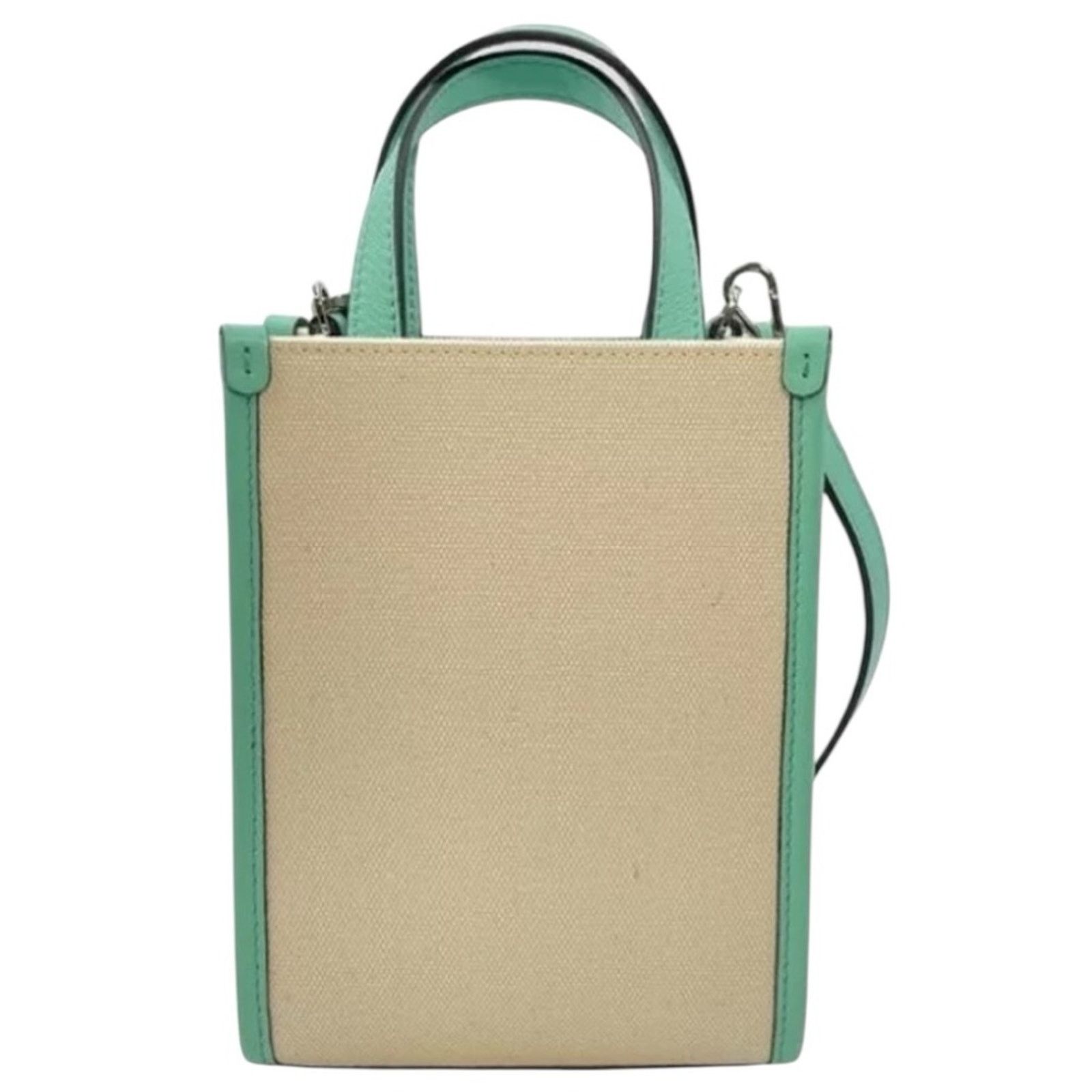 Jimmy Choo Jimmy Choo Mini Tote Crossbody Antique Jade NWT Size ONE SIZE - 3 Thumbnail