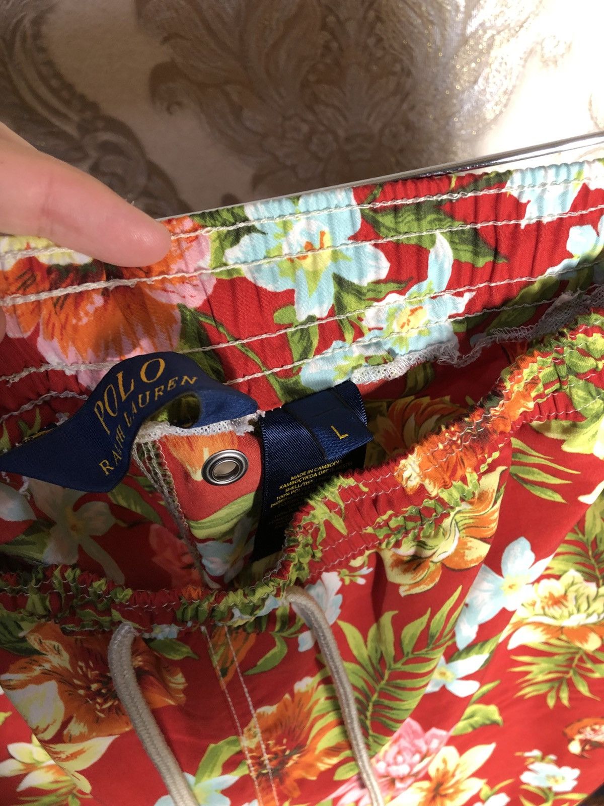 VERY RARE POLO RALPH LAUREN FLOWERS DESIGNER SHORTS LUXURY
