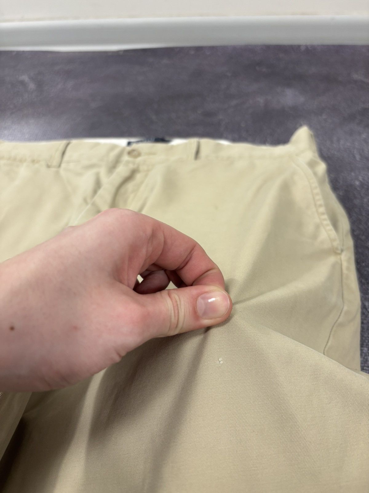 Polo Ralph Lauren Vintage Polo Ralph Lauren Men’s Beige Chino Pants Trousers Size US 34 / EU 50 - 6 Thumbnail