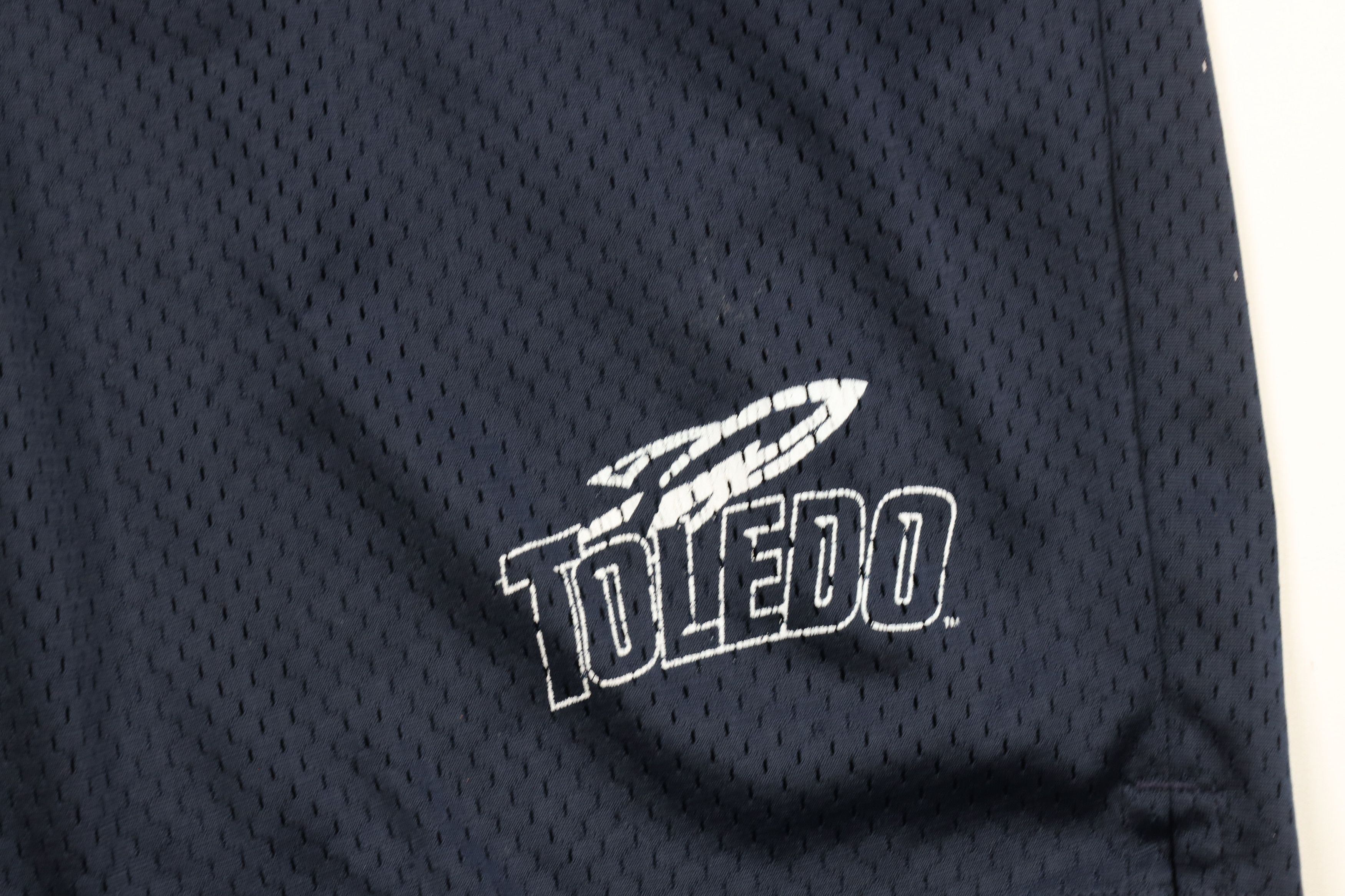 Champion × Vintage Vintage 90s Champion University of Toledo Above Knee Shorts Size US 34 / EU 50 - 5 Thumbnail