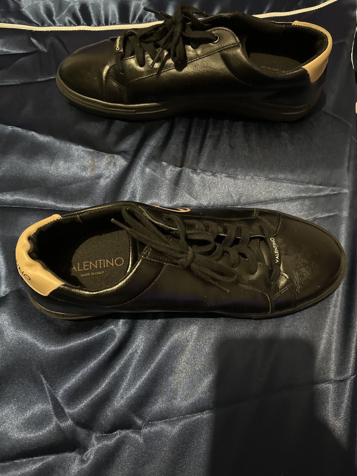 Mario Valentino Black Valentino Sneakers Size US 12 / EU 45 - 1 Thumbnail