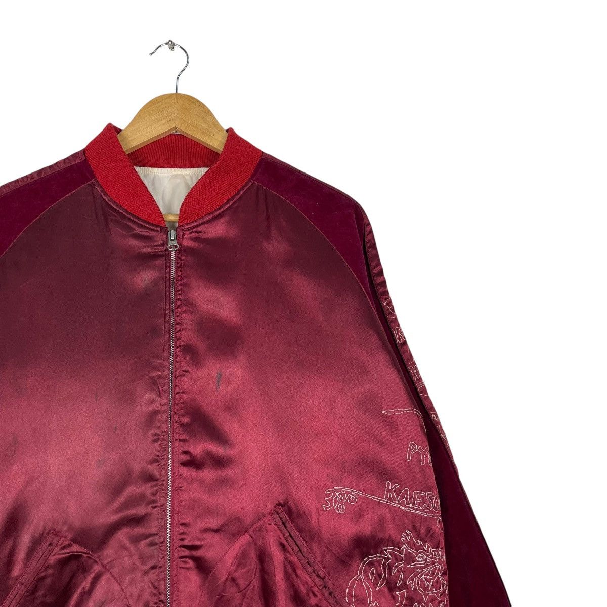 Japanese Brand × Vintage 💥YOKOSUKA JAPAN SUKAJAN EMBROIDERED JACKET Size US M / EU 48-50 / 2 - 5 Thumbnail