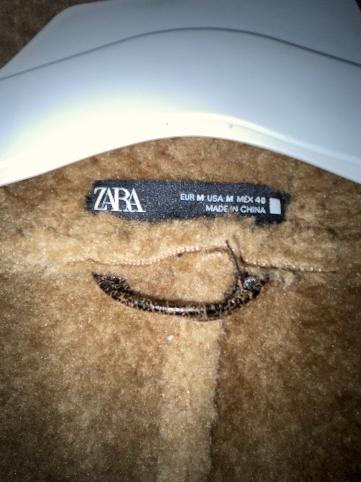 Zara Zara leather pilot jacket Size US M / EU 48-50 / 2 - 4 Thumbnail