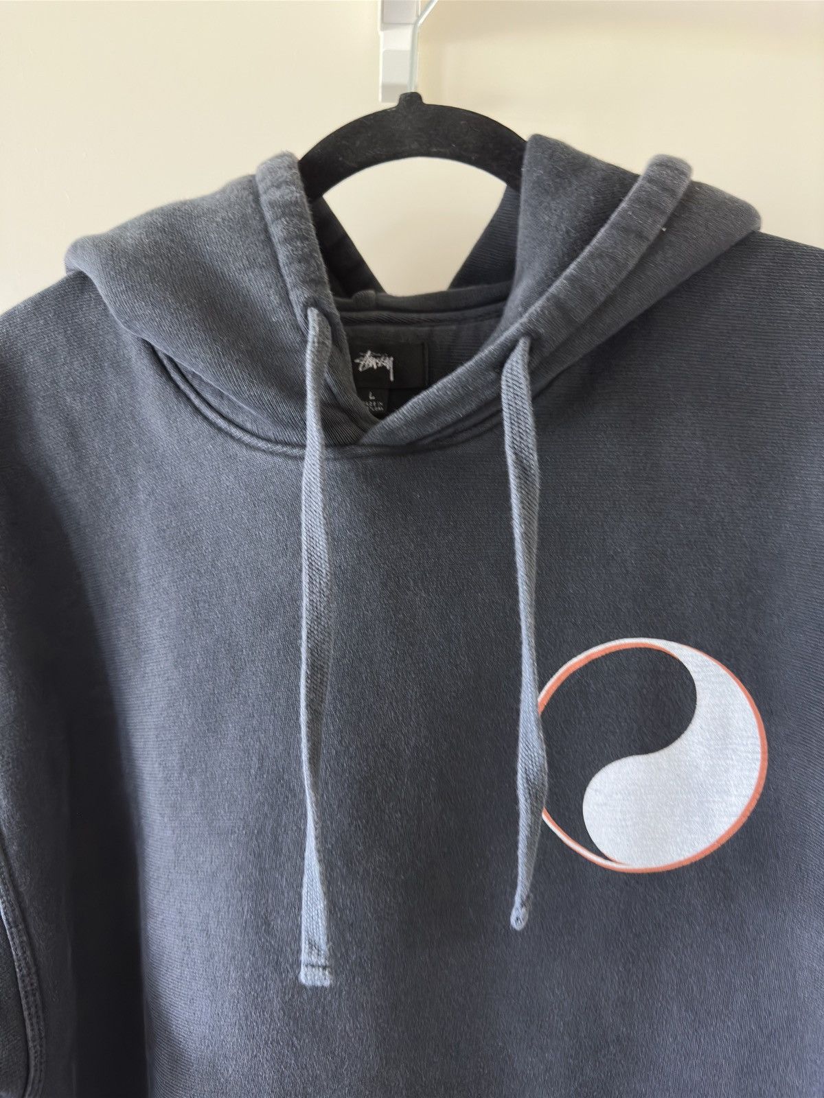 Our Legacy × Stussy Stussy × Our Legacy Drop Shadow Hoodie Pigmet Dyed Size US L / EU 52-54 / 3 - 2 Thumbnail