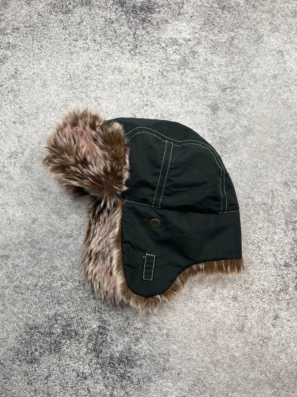 Vintage Crazy Y2K Fuzzy Ushanka Beanie Hat Mohair Faux Fur Size ONE SIZE - 7 Thumbnail