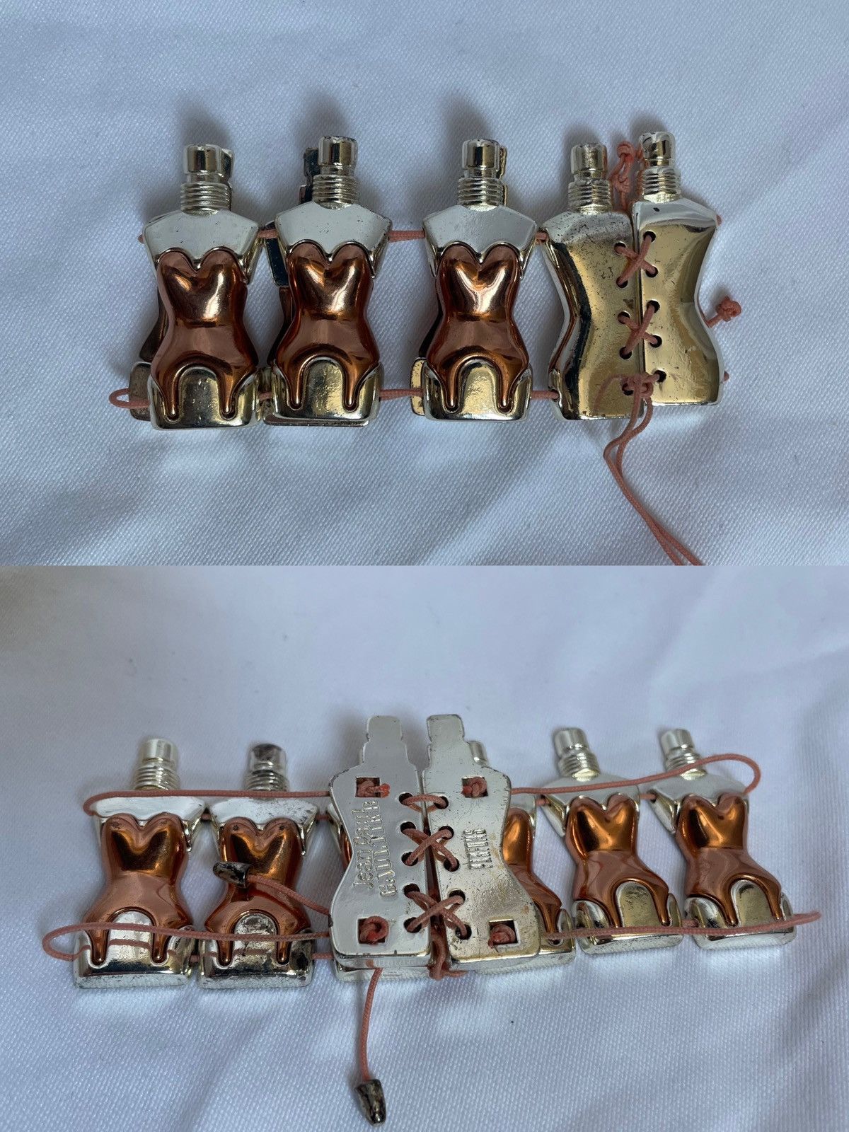 Jean Paul Gaultier JPG silver “corset” handcuff Size ONE SIZE - 2 Thumbnail