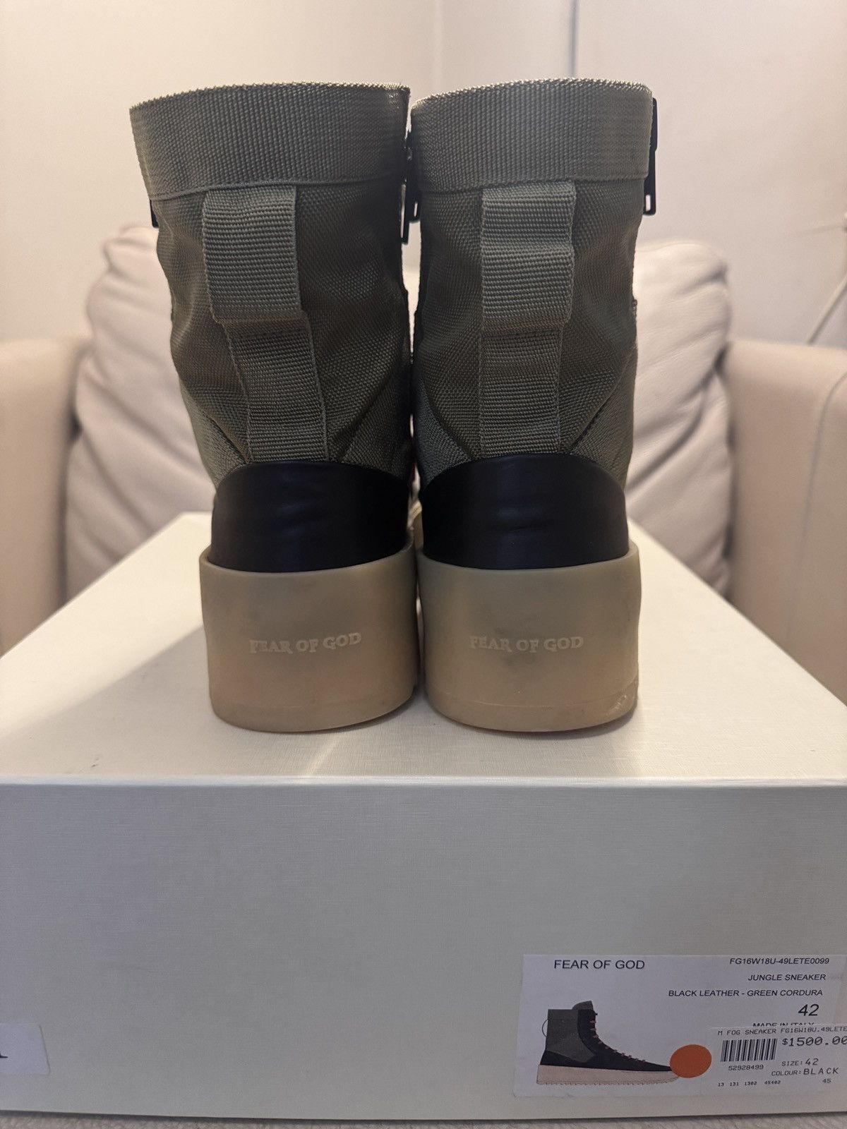 Fear of God Fear of god 5th collection jungle boot Size US 9 / EU 42 - 6 Thumbnail